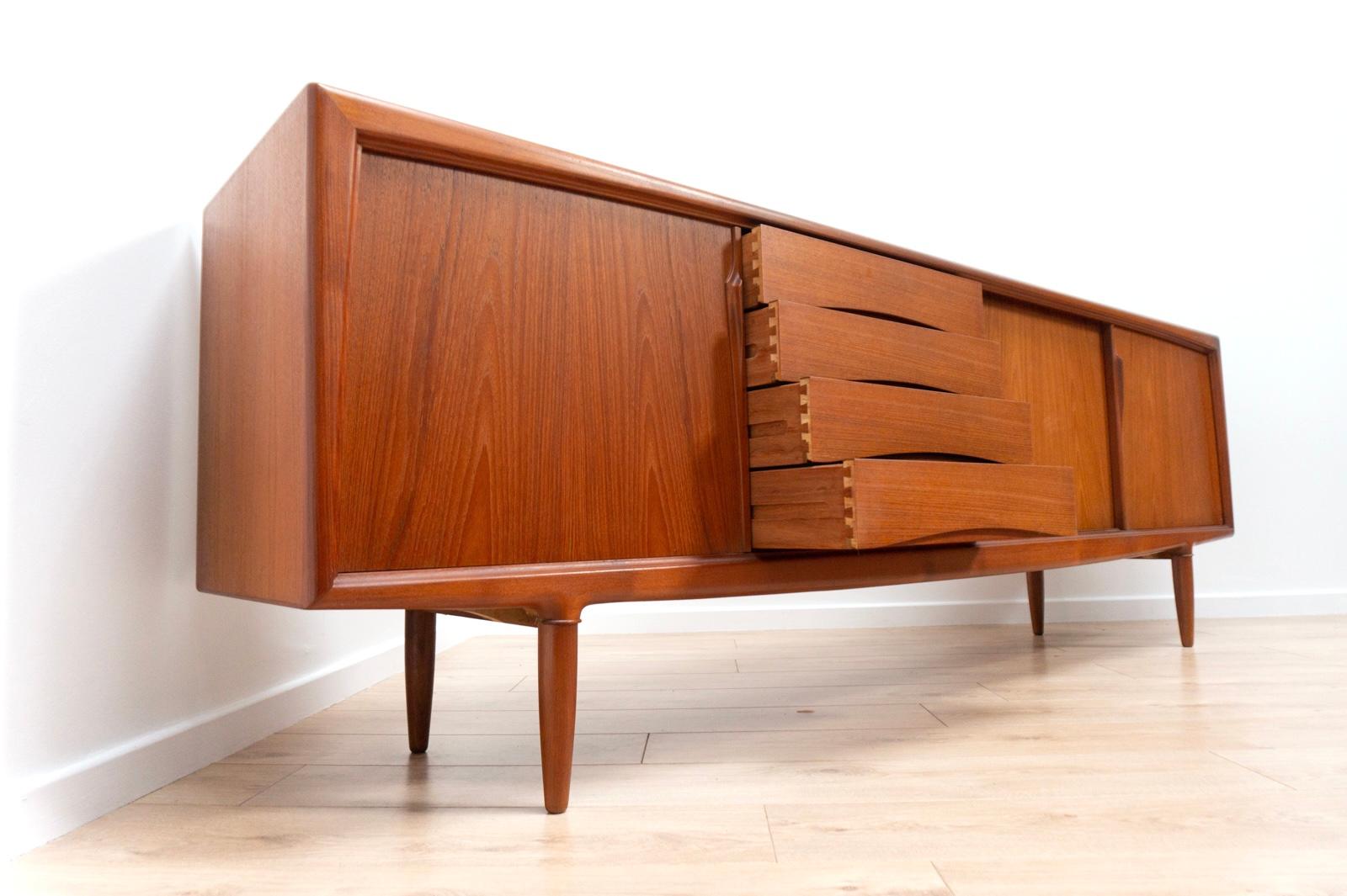 Gunni Omann ACO Mobler Danish Teak Sideboard Model 13 Midcentury