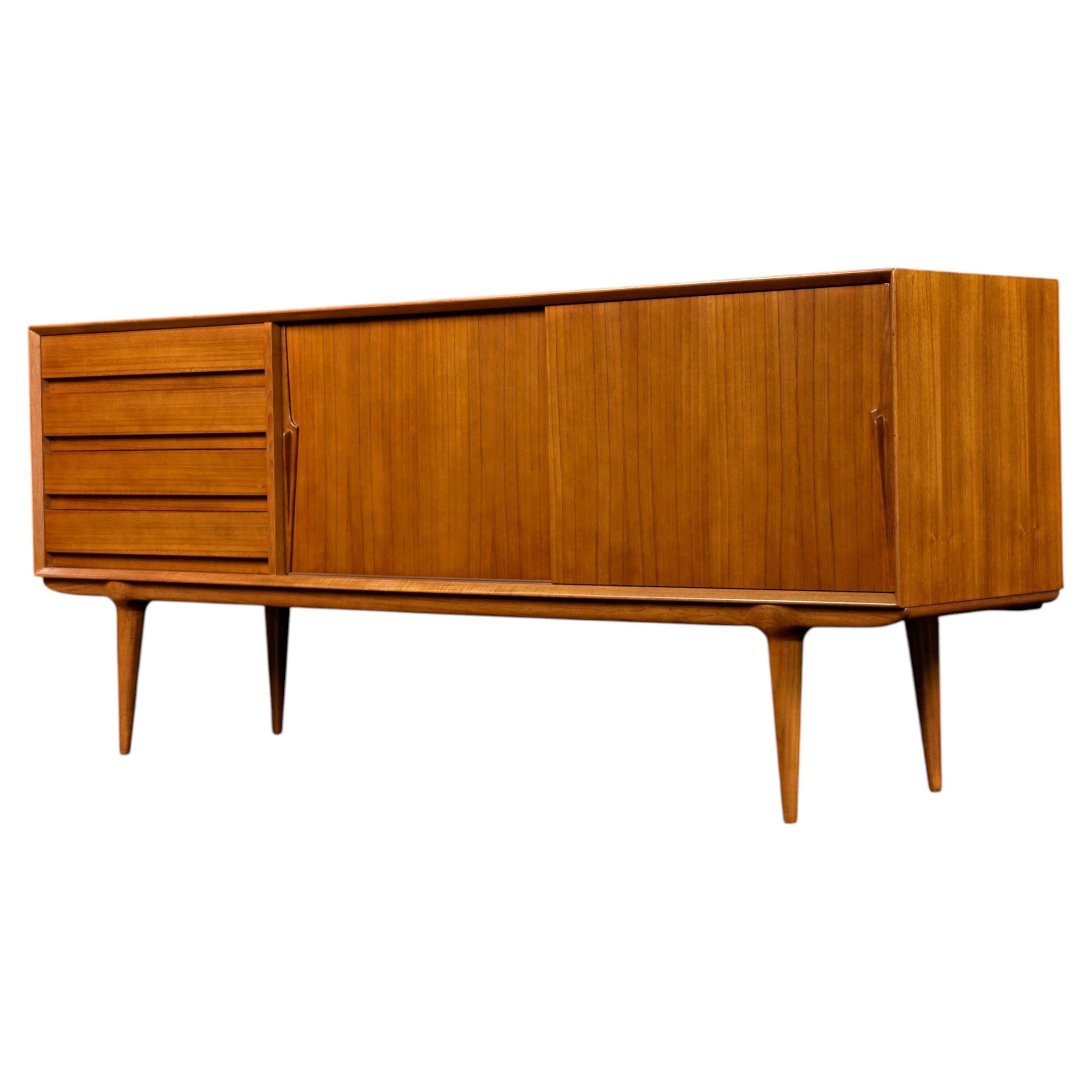 Gunni Omann for Omann Jun Model 18 Teak Credenza, Denmark 1960s