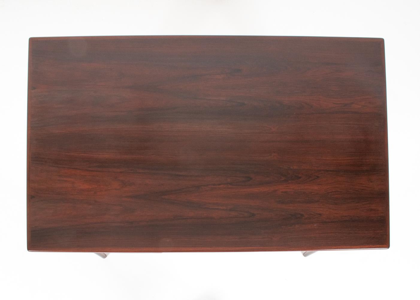 Gunni Omann für Omann Jun, Modell 54, Esstisch mit Schubladenlehne aus Palisanderholz im Angebot 5