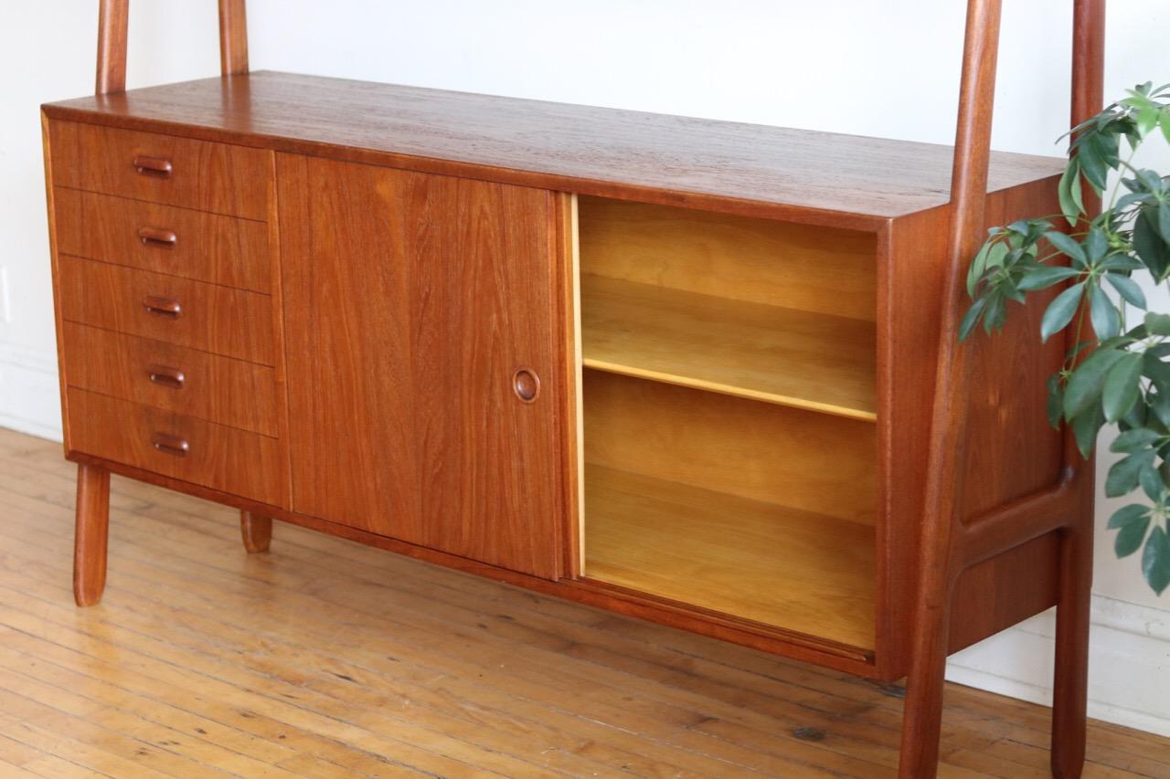 Gunni Omann Midcentury Danish Modern Floating Cabinet 3