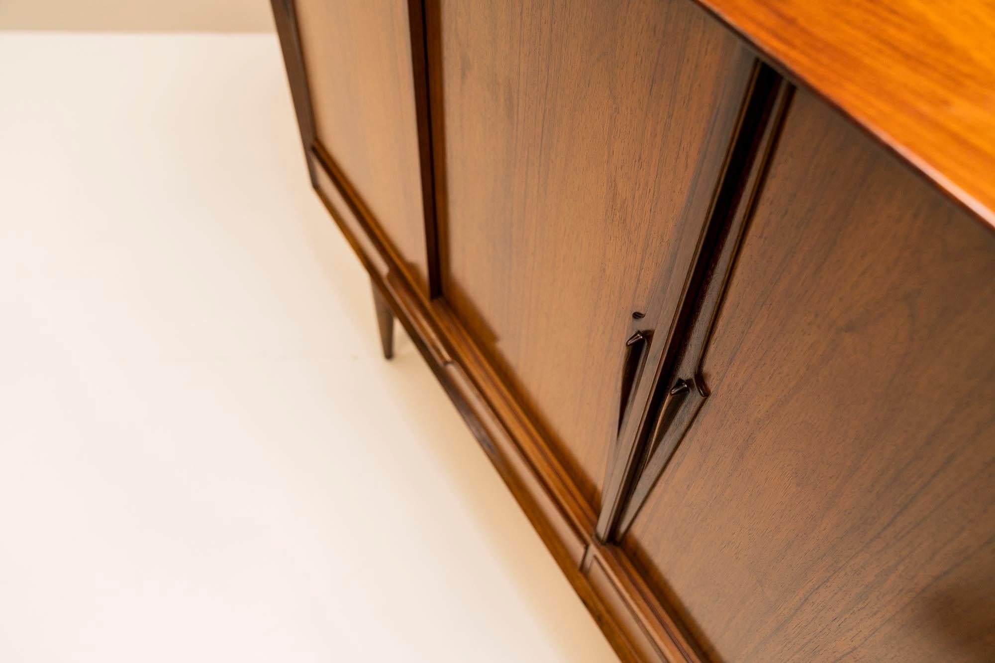 Gunni Omann ‘Model 13’ Palisander Highboard, Denmark 1960s 1