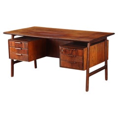 Gunni Omann Model 75 Executive Desk in Rosewood