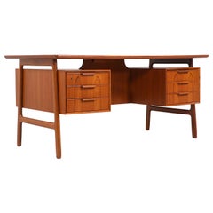 Vintage Gunni Omann Model-75 Floating-Top Desk for Omann Jun