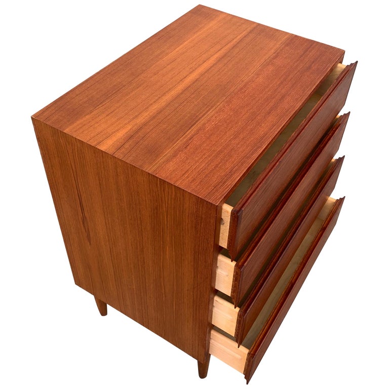 Gunni Omann, Teak Chest of Drawers For Sale at 1stdibs