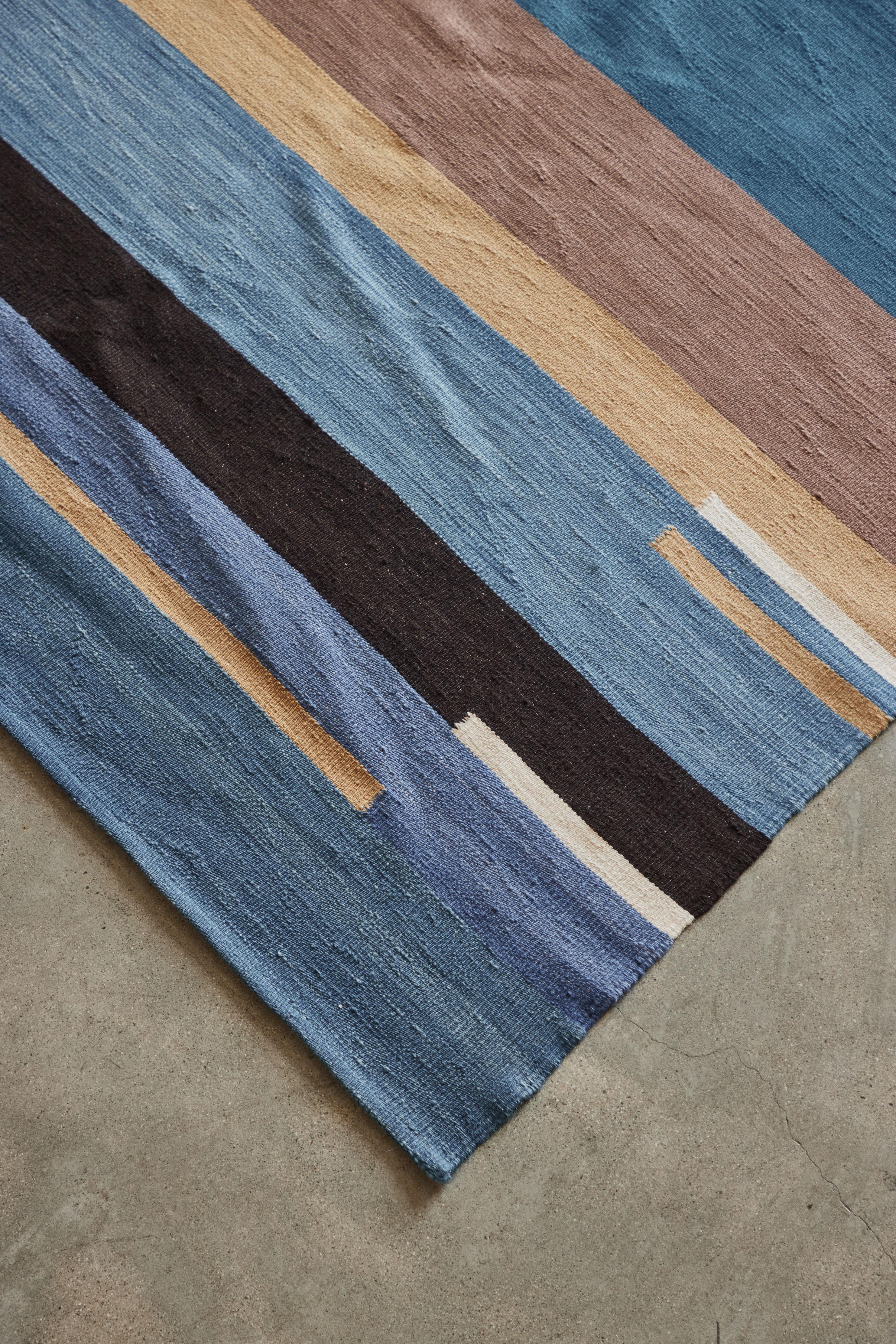 Bauhaus Gunta Stölzl - Tapis en laine tissée à plat et nouée à la main - Christopher Farr -12'9