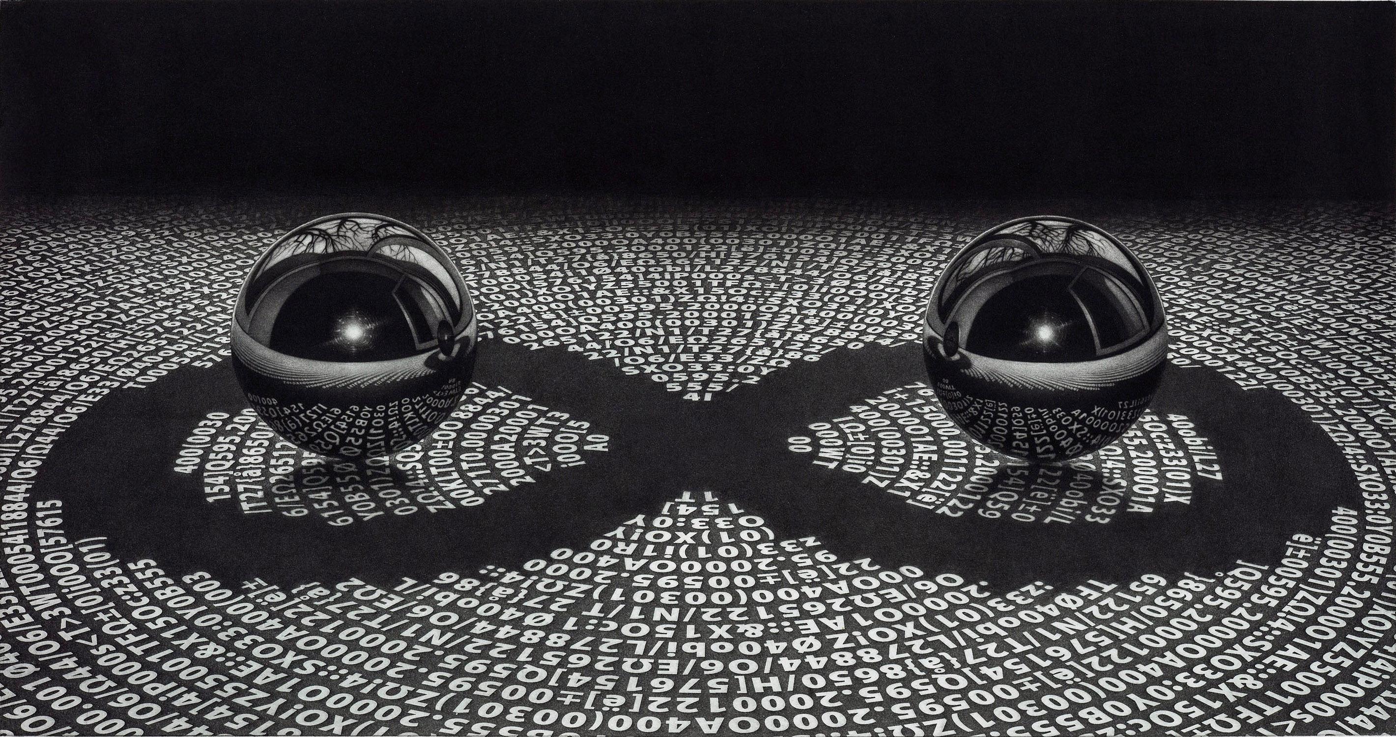 Characters XVIII ∞-C - Print by Guntars Sietins