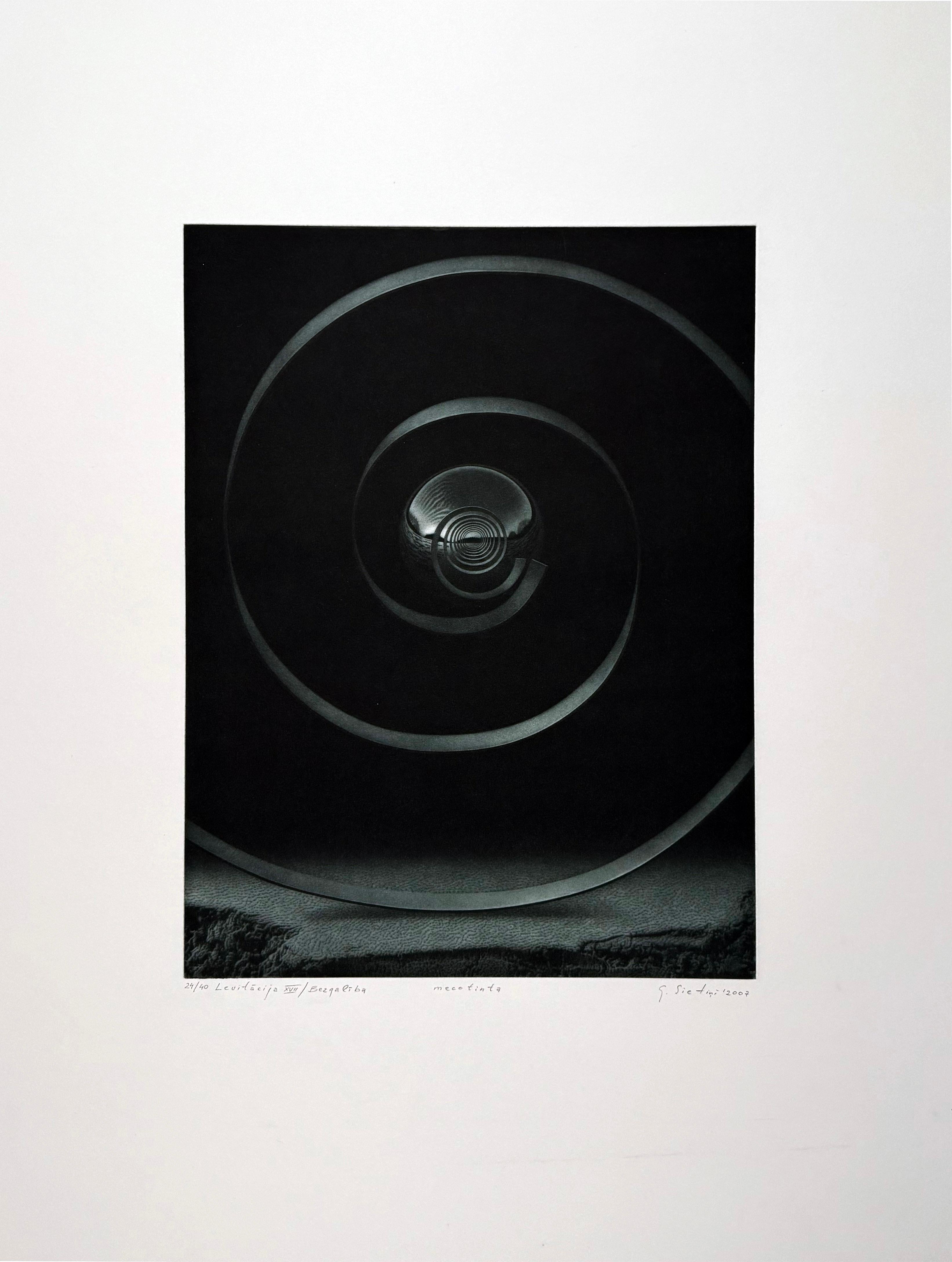 Levitazione XVII - Infinito - Print Surrealismo di Guntars Sietins