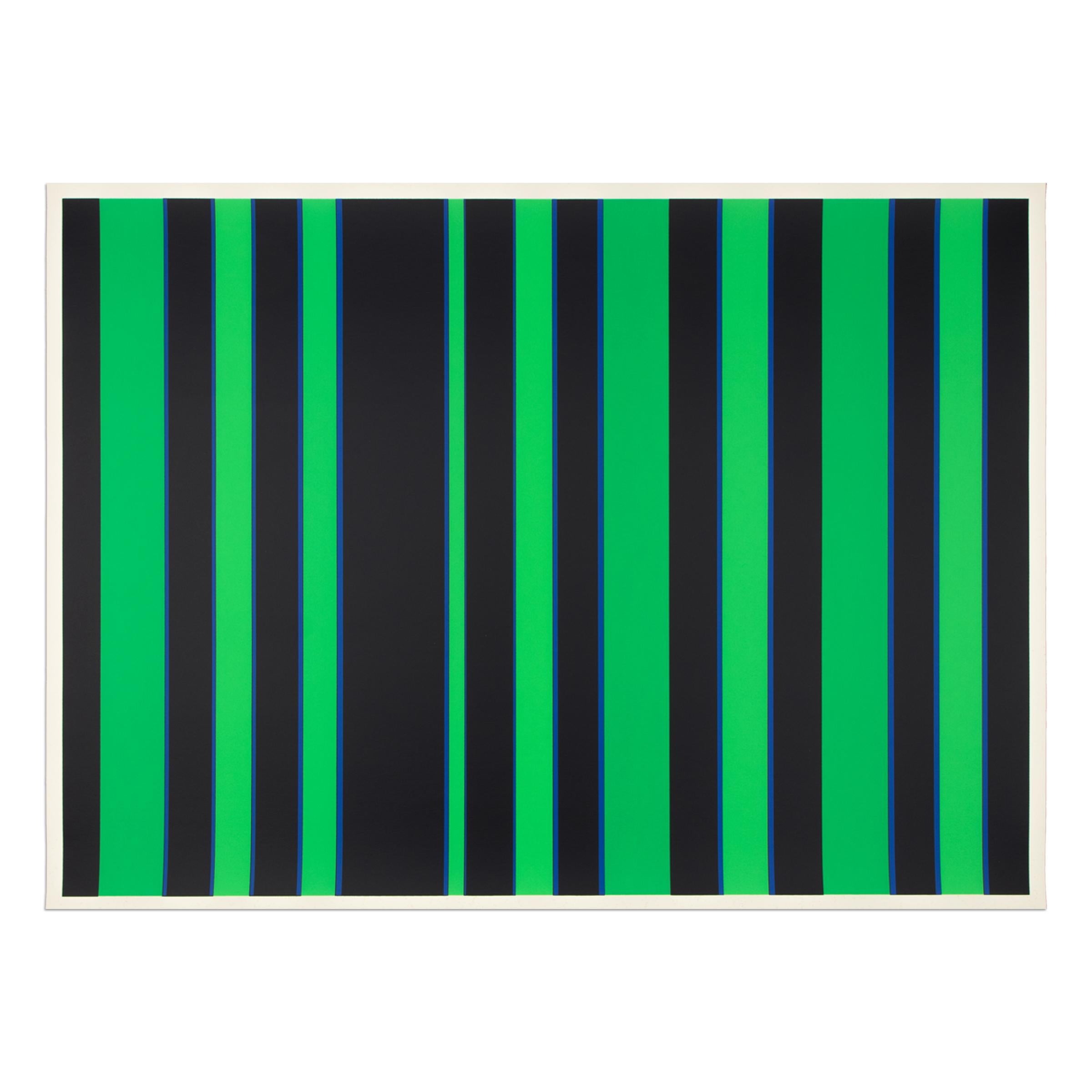 Günter Fruhtrunk, Farbbewegungen - Portfolio of 6 Screenprints, Abstract Prints For Sale 2