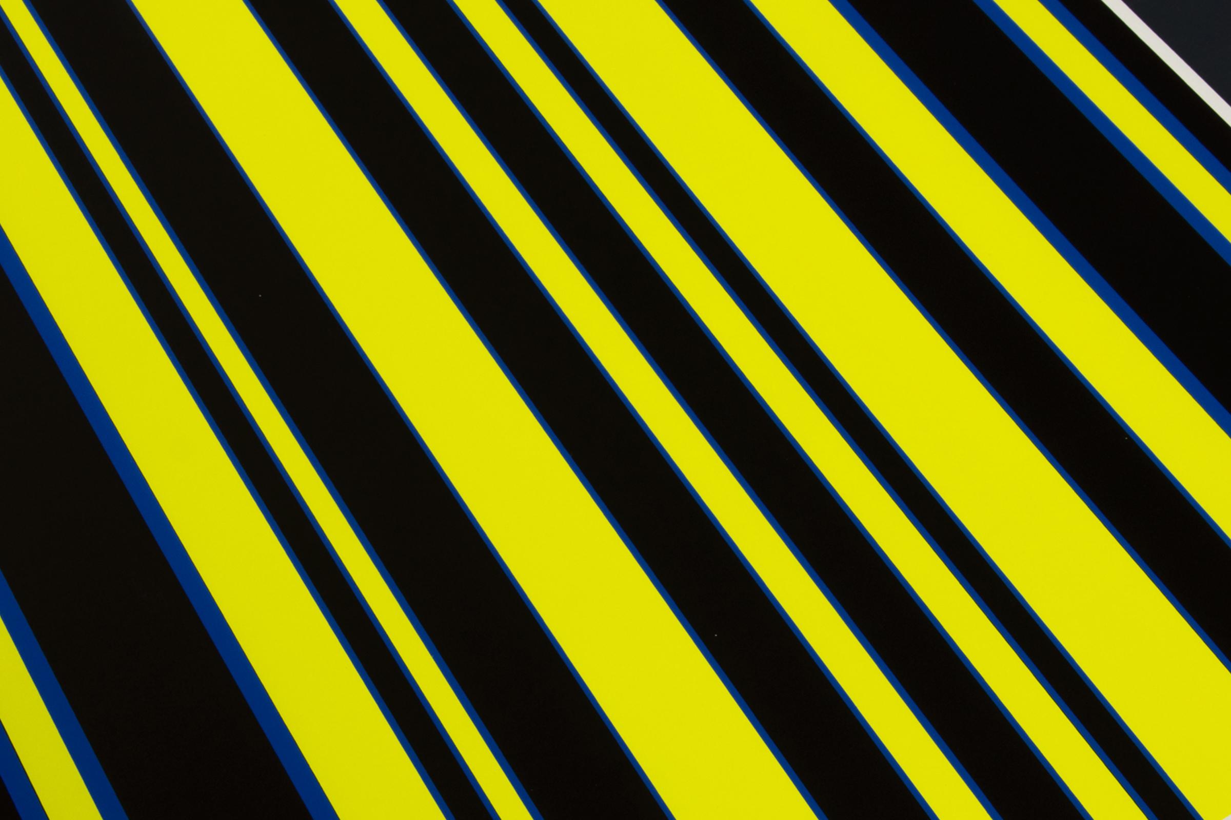 Günter Fruhtrunk - Original Exhibition Poster from 1970, Screenprint - Black Interior Print by Gunter Fruhtrunk