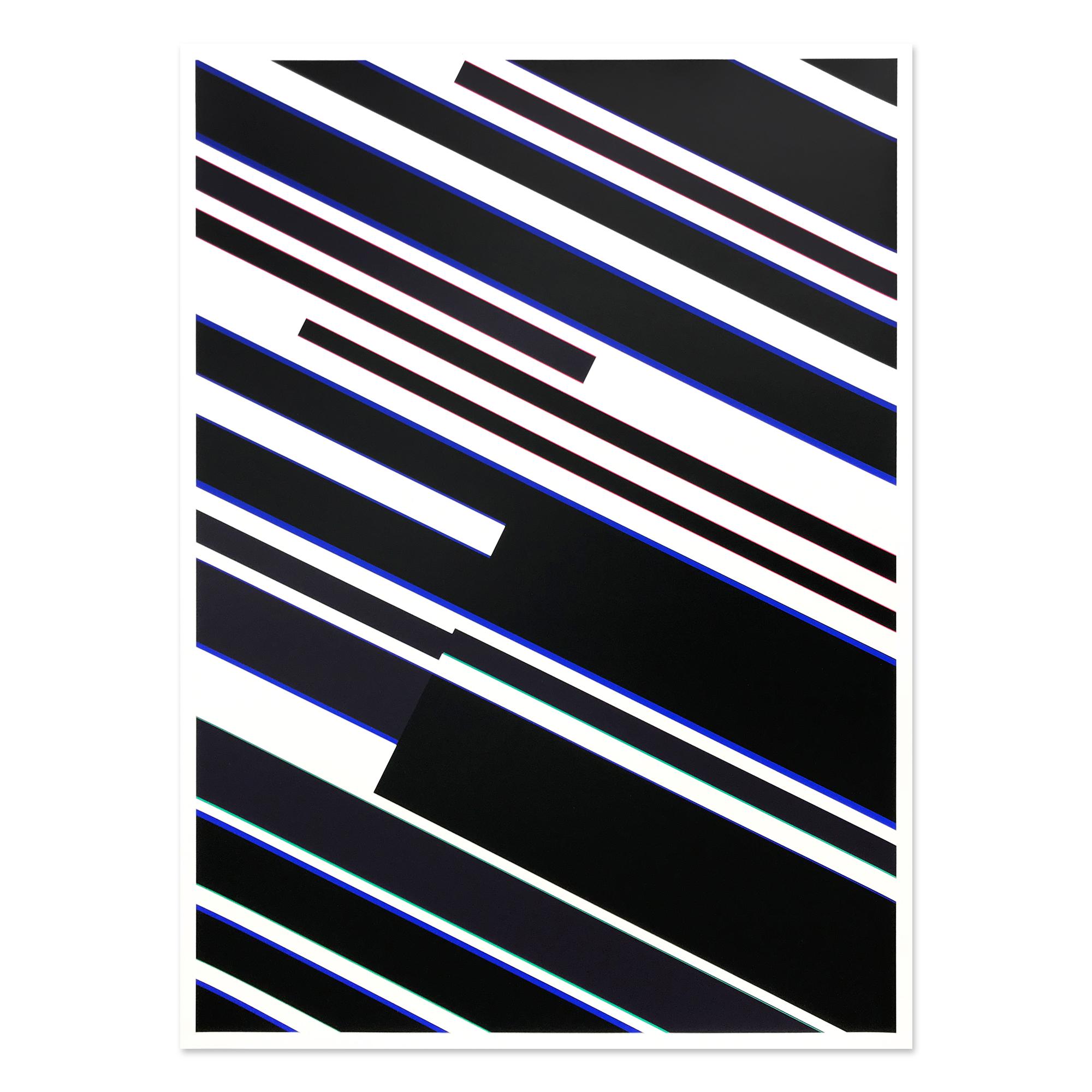 Carmen Herrera Rojo y Negro, Abstract Art, Geometric, Minimalism