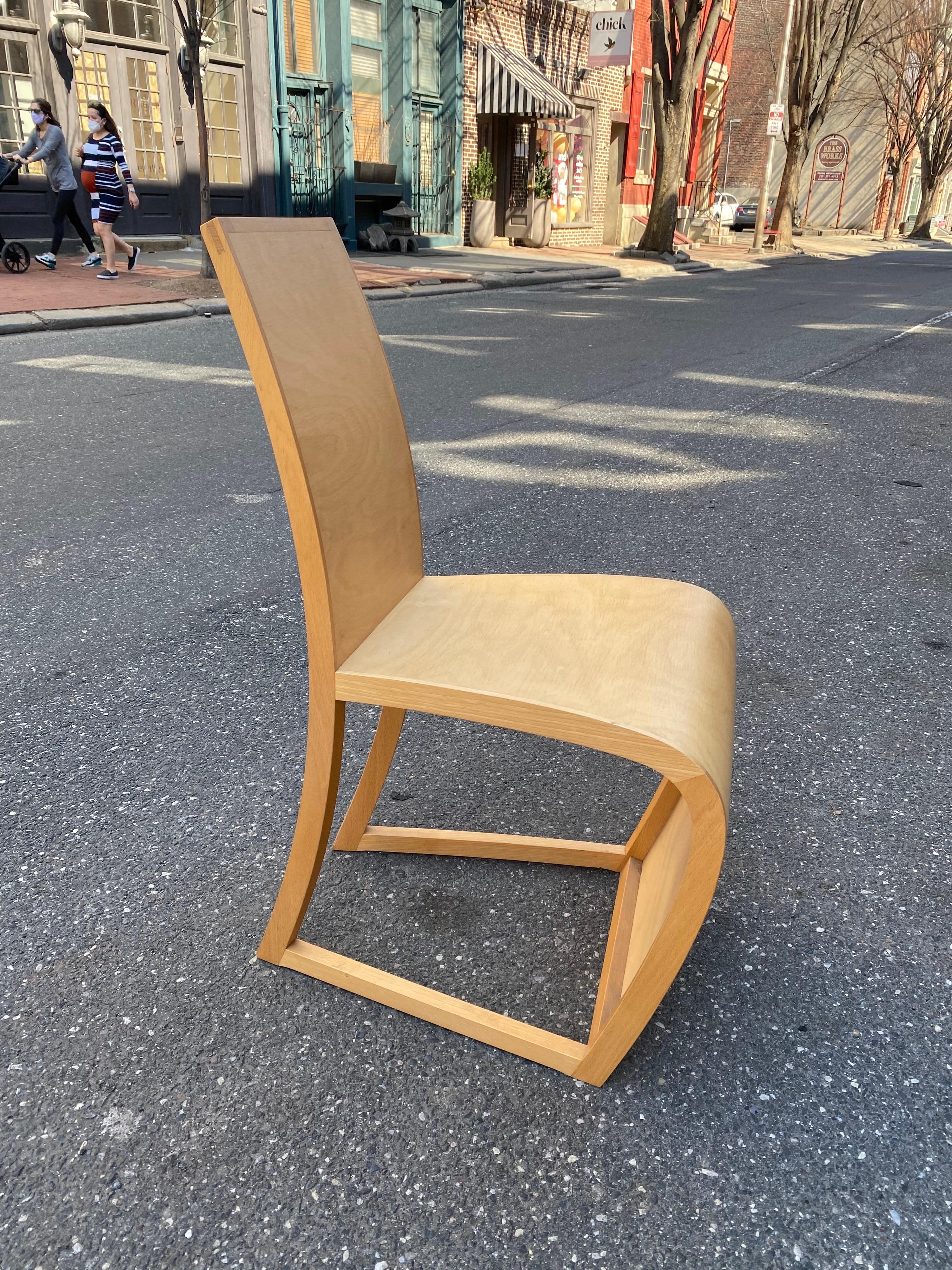 Gunter Konig Birch Artist Built Chair 12/12, 2001 5