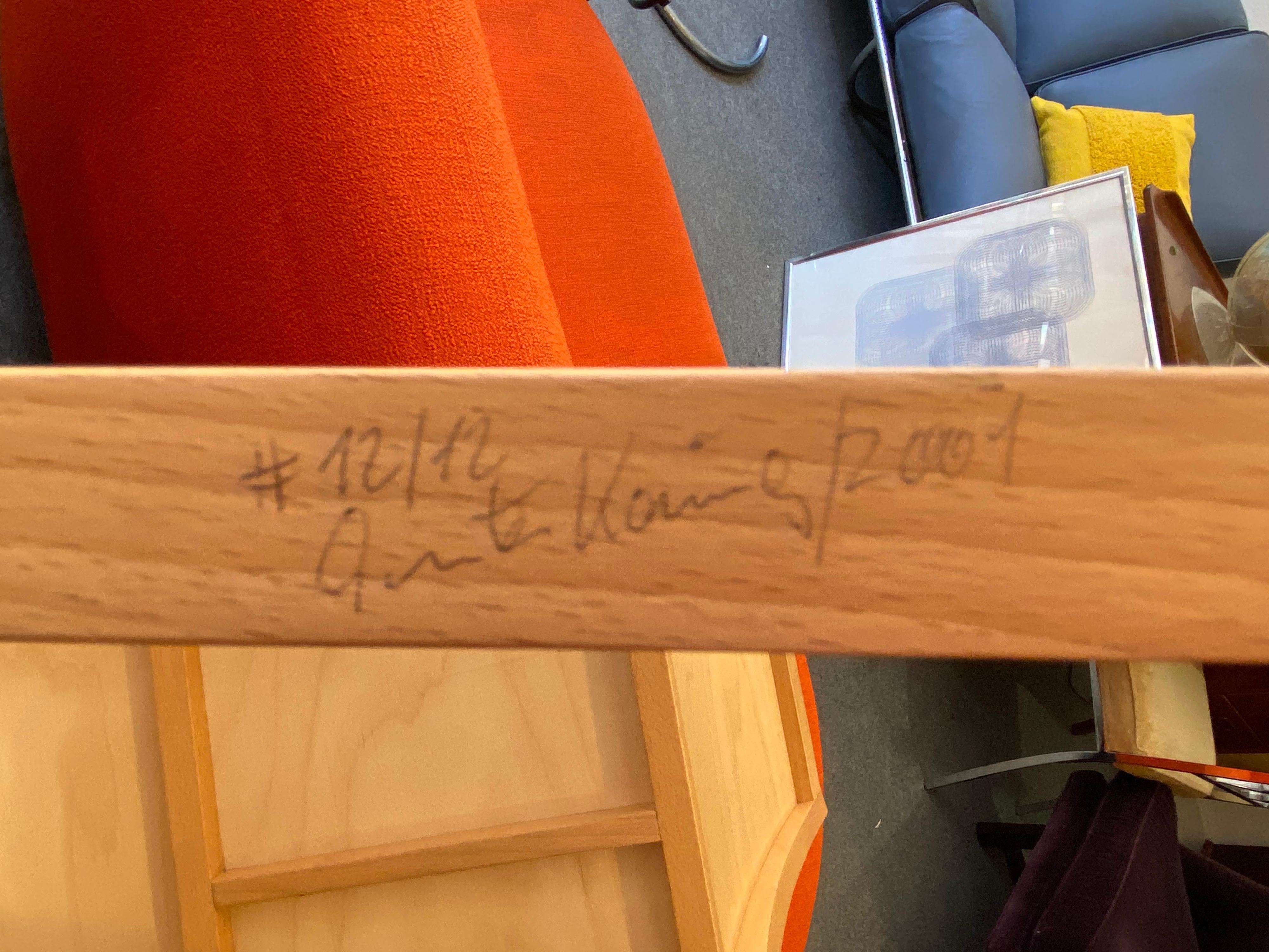 Gunter Konig Birch Artist Built Chair 12/12, 2001 9