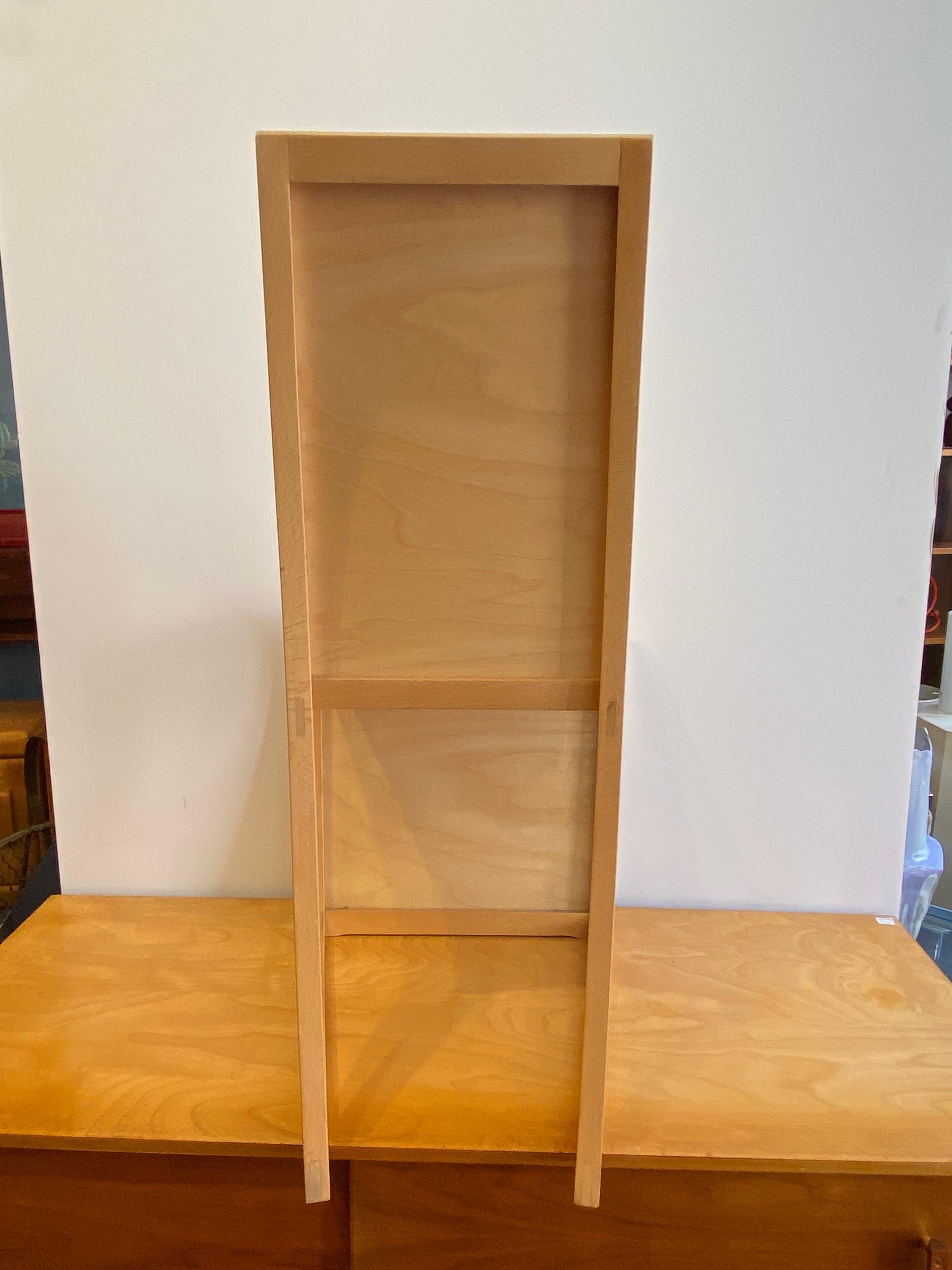 Contemporary Gunter Konig Birch Artist Built Chair 12/12, 2001