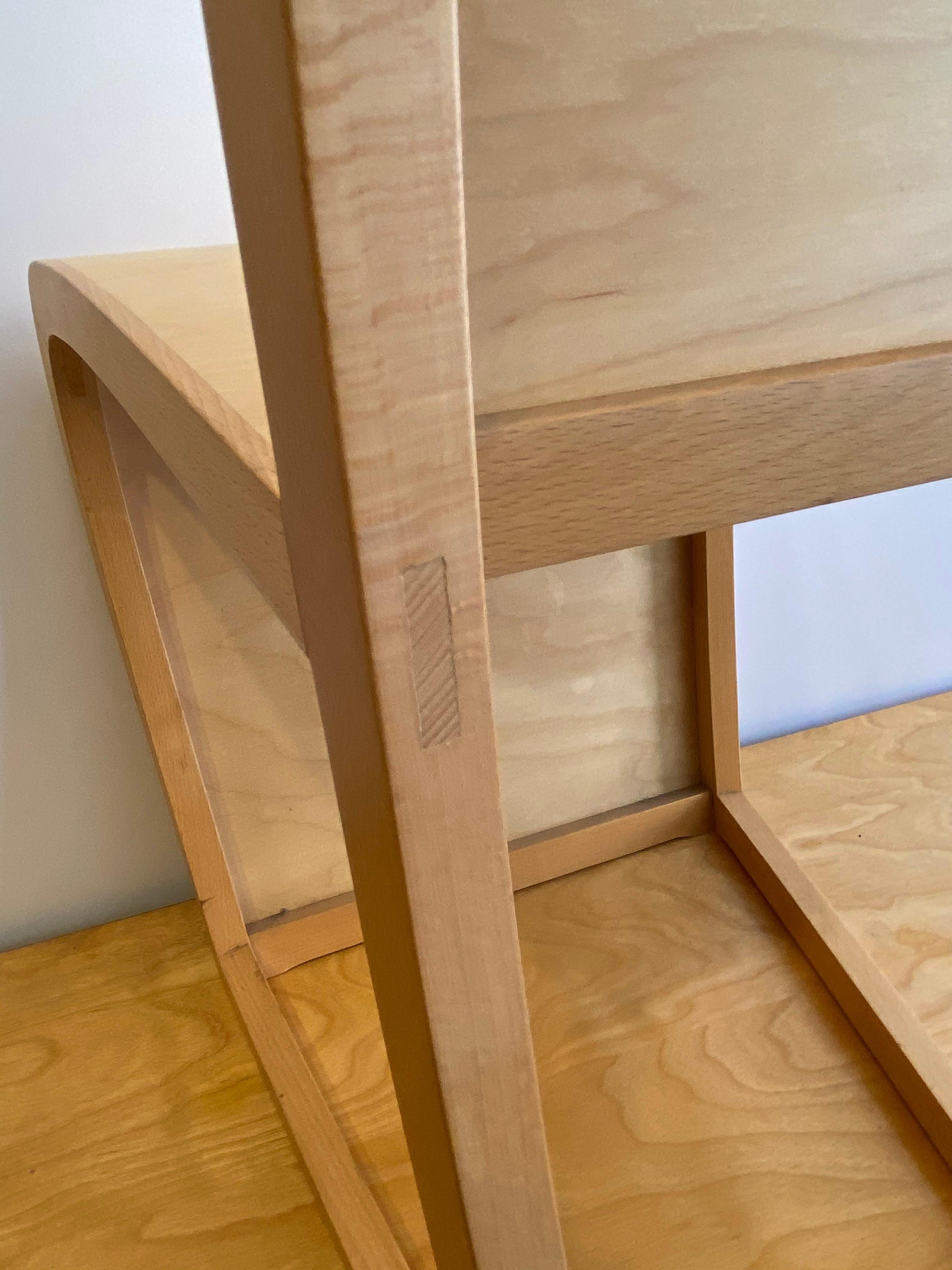 Gunter Konig Birch Artist Built Chair 12/12, 2001 1