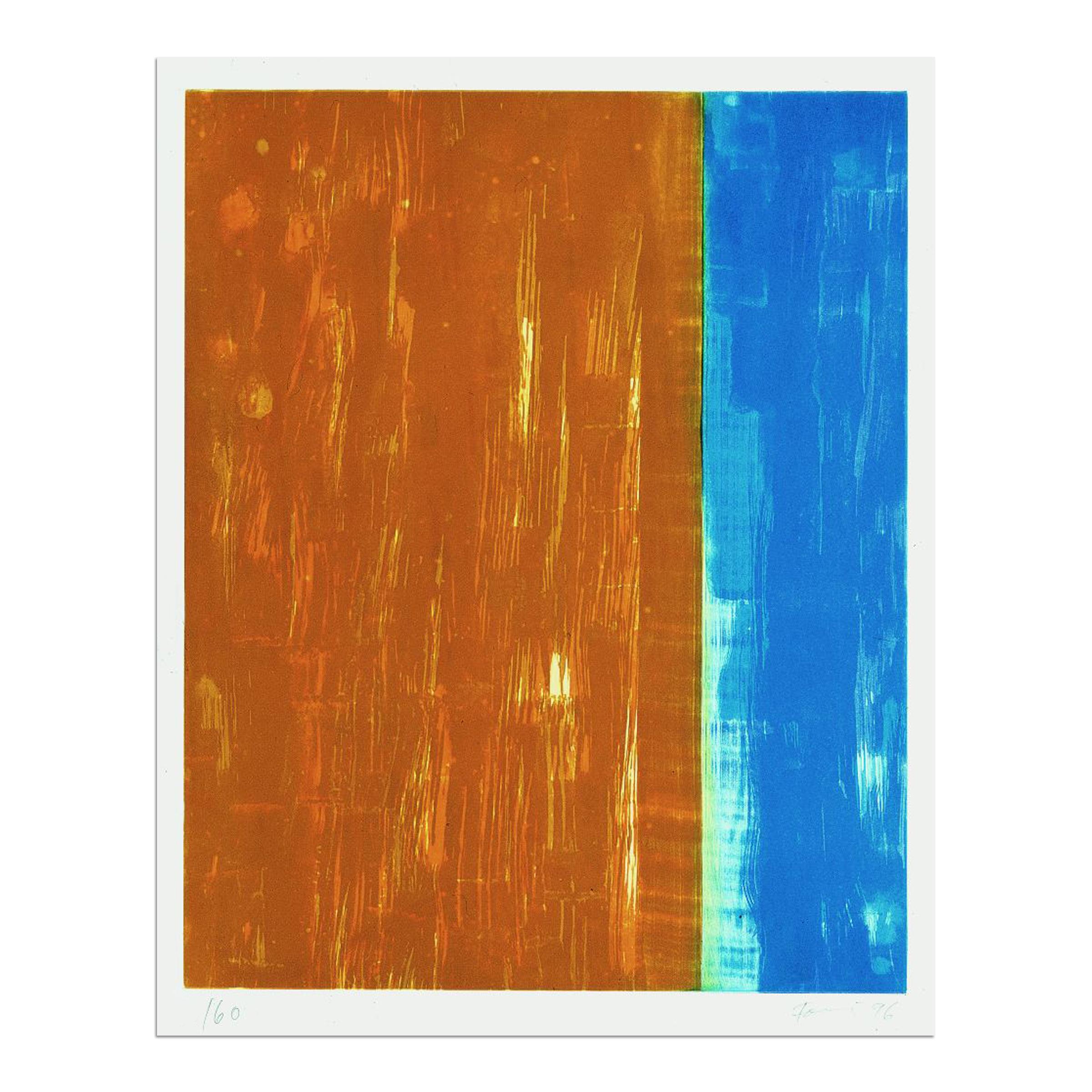 Günther Förg, Coda - Set of 3 Etchings, Signed Prints, Abstract Art For Sale 3