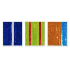 Günther Förg, Coda - Set of 3 Etchings, Signed Prints, Abstract Art