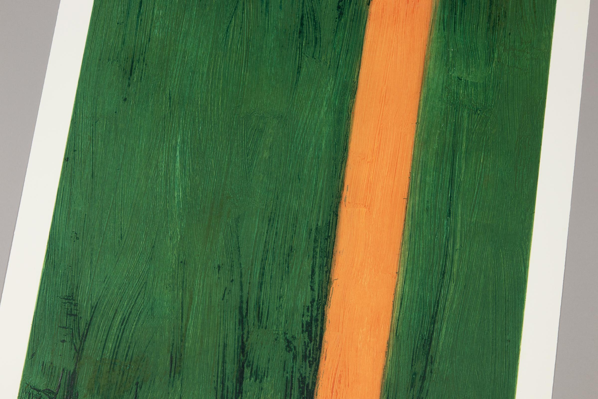 Günther Förg, Hora - Radierung, 1999, Abstrakte Kunst, Minimalismus, Signierter Druck im Angebot 2