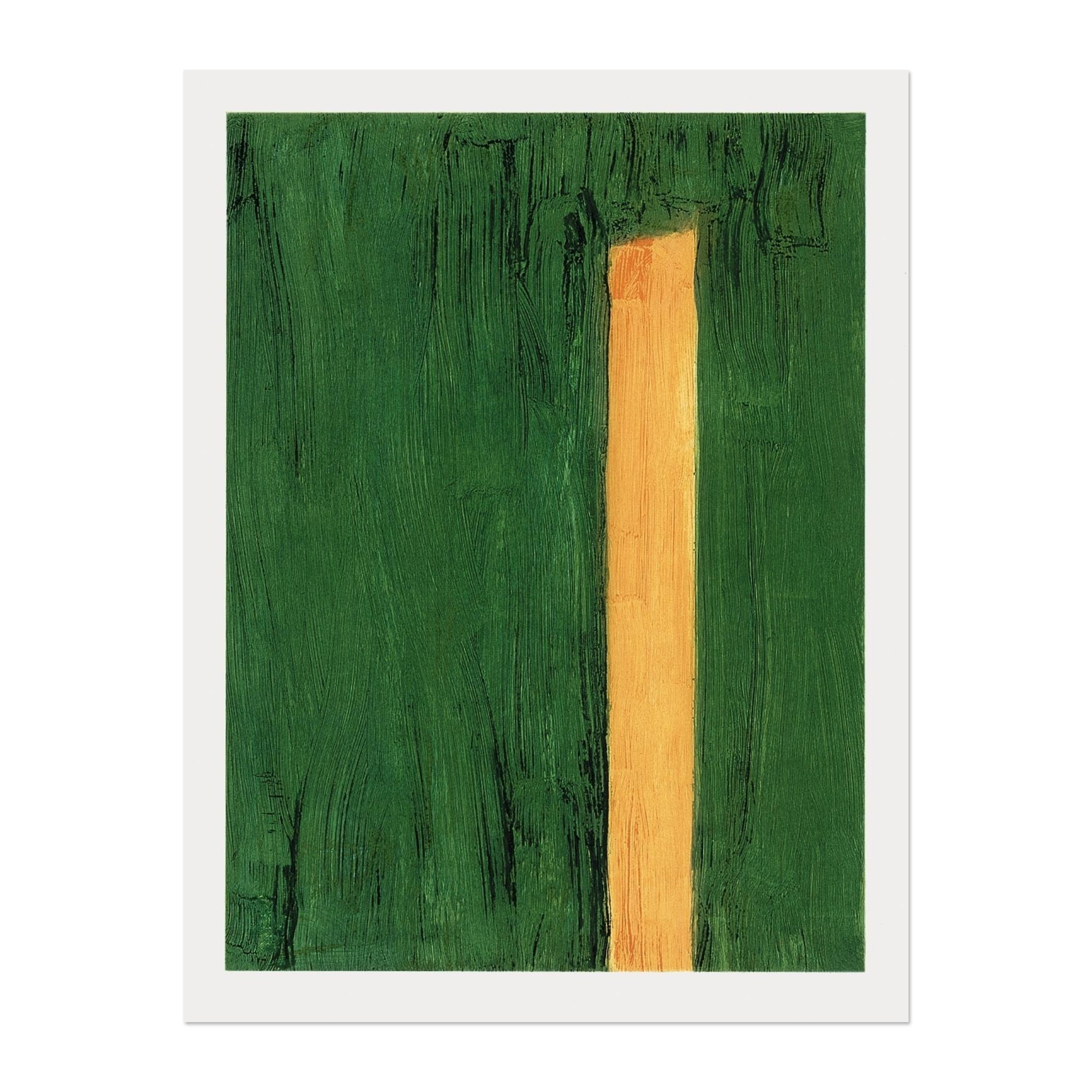 Günther Förg (Deutscher, 1952-2013)
Hora, 1999
Medium: Radierung auf Hadernpapier
Abmessungen: 82 x 63 cm (32 x 24,75 Zoll)
Auflage von 99 + 12 AP: Handsigniert und nummeriert
Zustand: Neuwertig