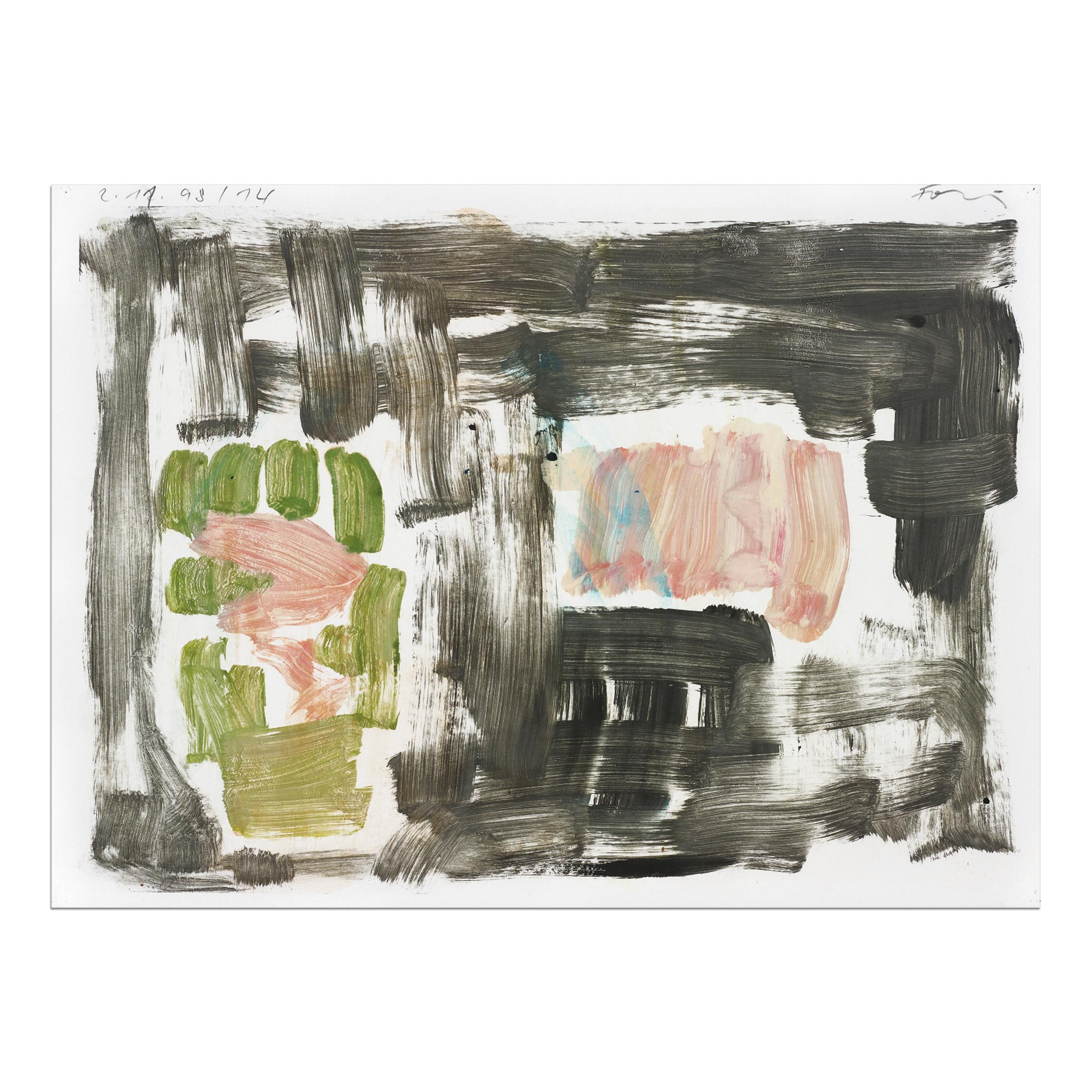 Günther Förg, Untitled Monotype