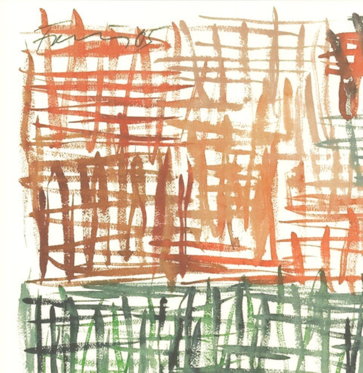 Roland Garros French Open von Gunther Forg – Print von Günther Förg