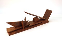 Gunther Gerzso Brutalist Abstract Bronze Sculpture