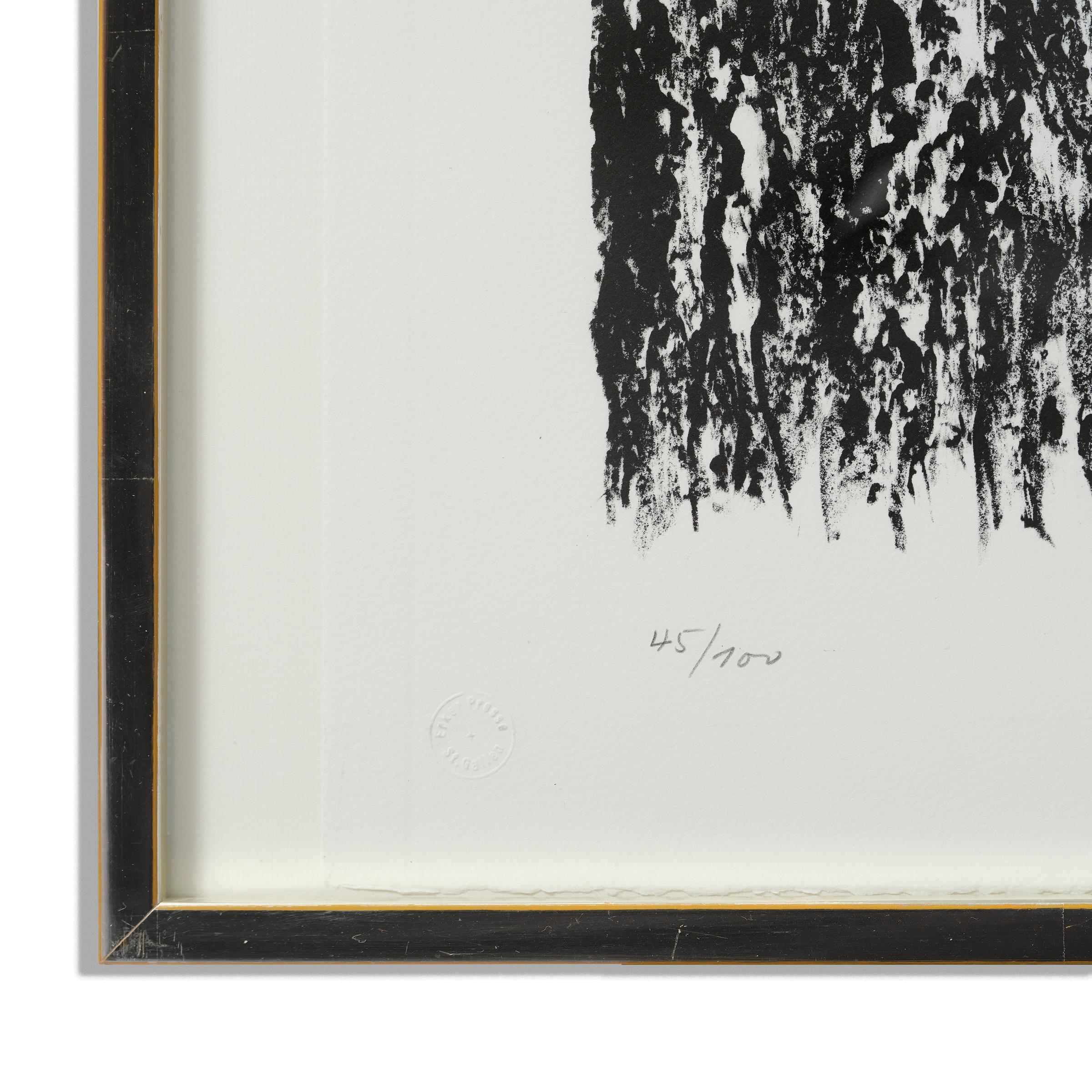 Günther Uecker (*1930), Litografía, firmada, 1993 Papel en venta