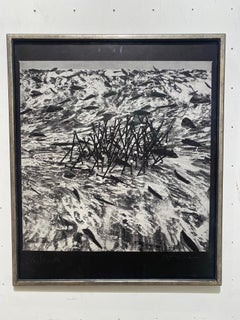 1981 - abstract contemporary artwork by Günther Uecker ZERO art with nails