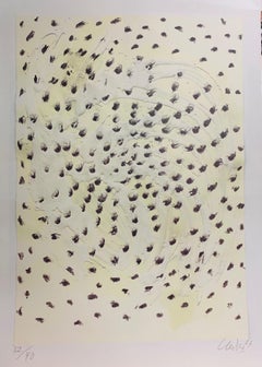 Cosmos - abstract contemporary minimalist artwork by Günther Uecker ZERO