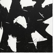 Günther Uecker, Lichtungen III: Woodcut, Abstract Art, Zero, Signed Print