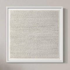 Günther Uecker, Ohne Titel (aus Nagelbuch) - Signierte Radierung, Abstrakte Kunst