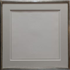 Günther Uecker "Serielle Reihung" Original Nail Embossing, 1965