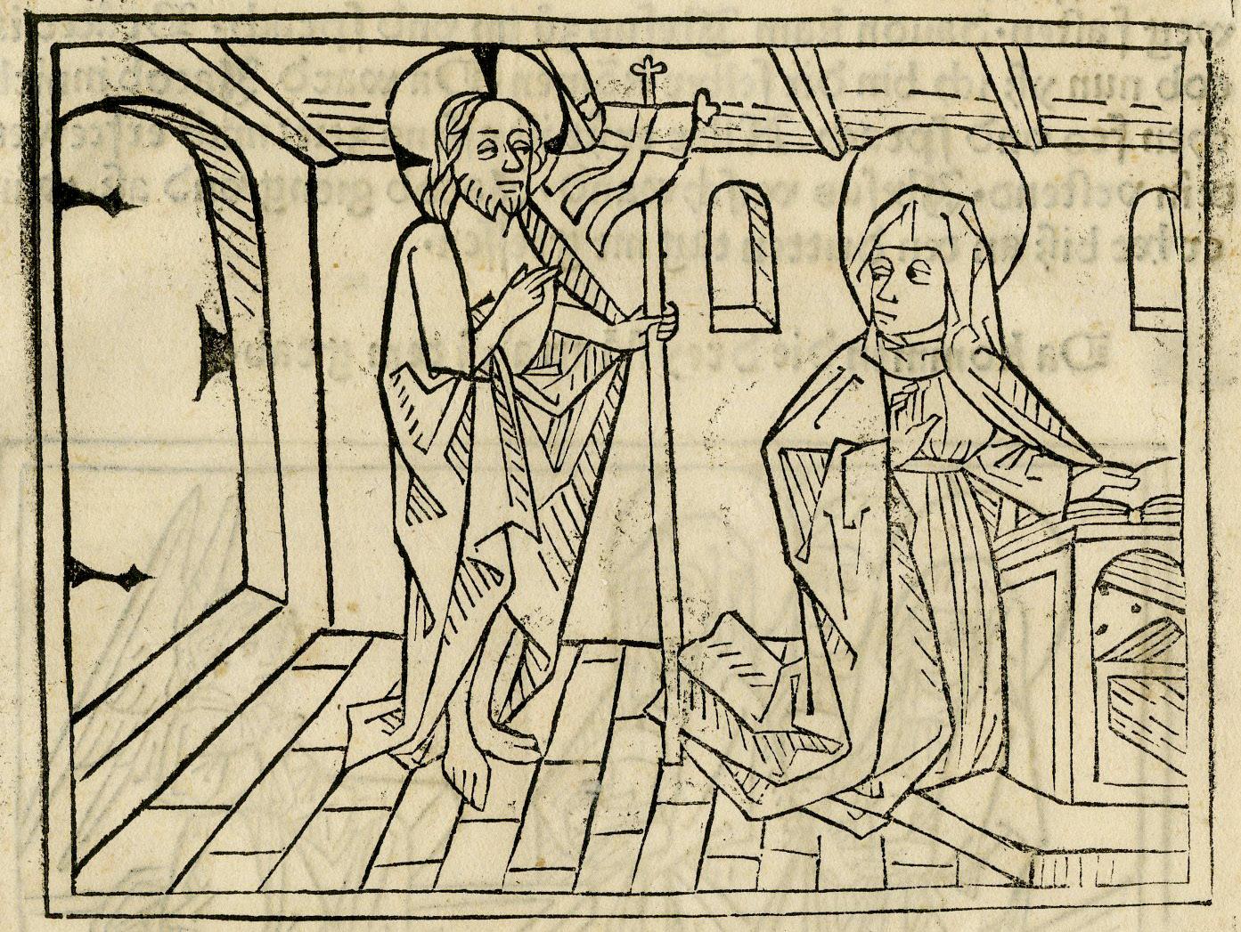 Resurrected Christ appearing to his Mother, the Virgin Mary