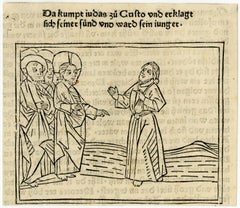 Then Judas comes to Christ and laments his sin and became his disciple