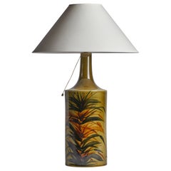 Gunvor Olin-Grönquist, Table Lamp, Stoneware, Finland, 1950s