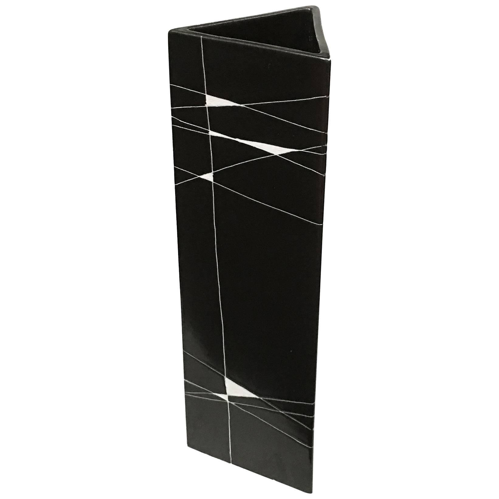 Gunvor Olin-Gronquist Triangular Vase by Arabia