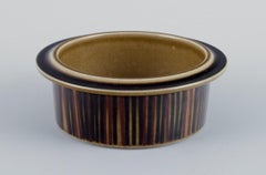 Gunvor Olin-Grönqvist for Arabia, "Cosmos" three bowls in stoneware.