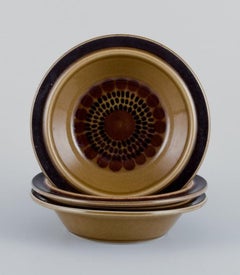 Gunvor Olin-Grönqvist for Arabia, "Cosmos" three deep plates.