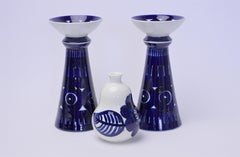 Gunvor Olin-Grönqvist - Ulla Procope - Arabia - Candle Holders and Vase