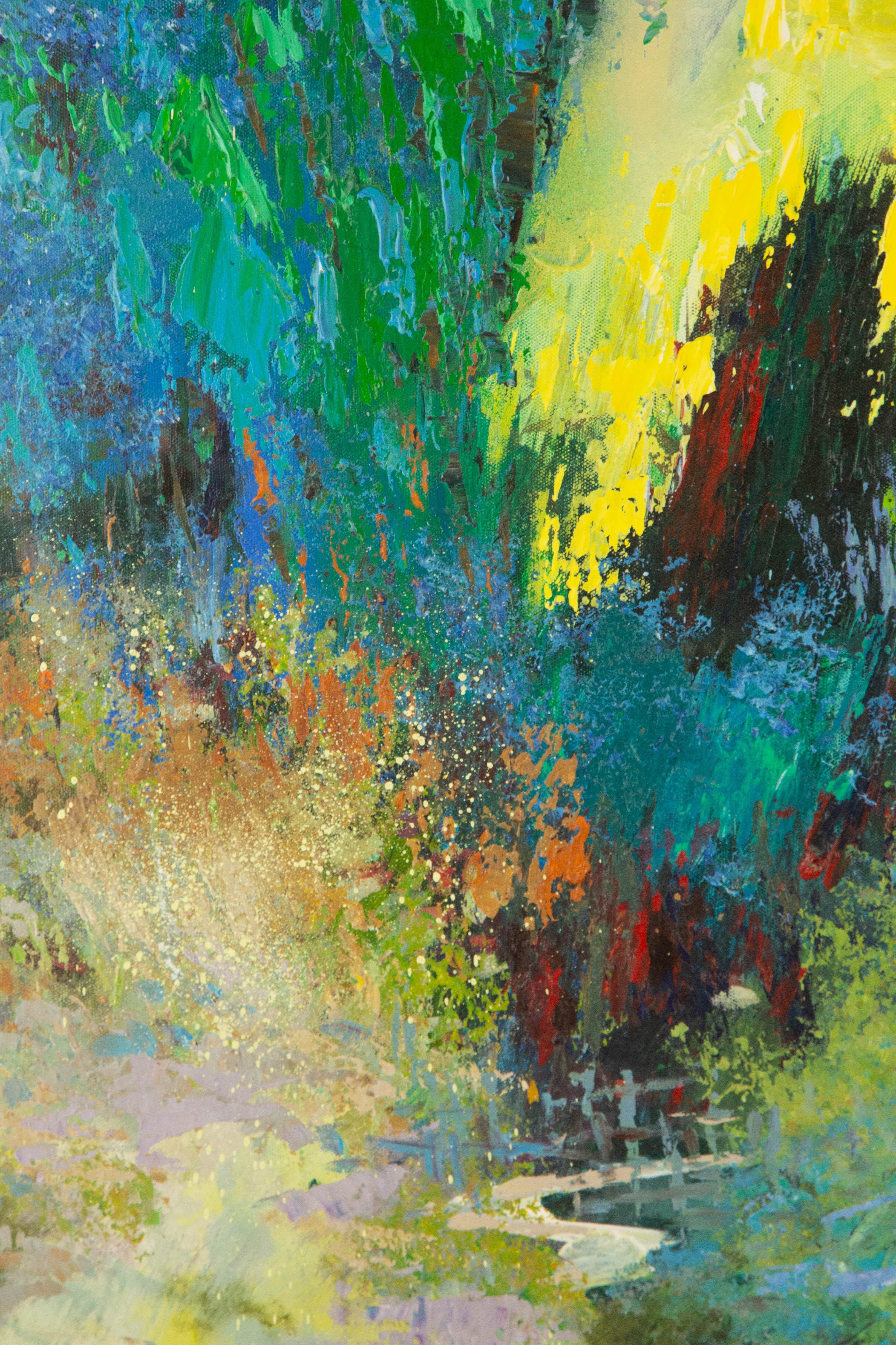 Guohua Meng Abstract Original Acrylic Painting 