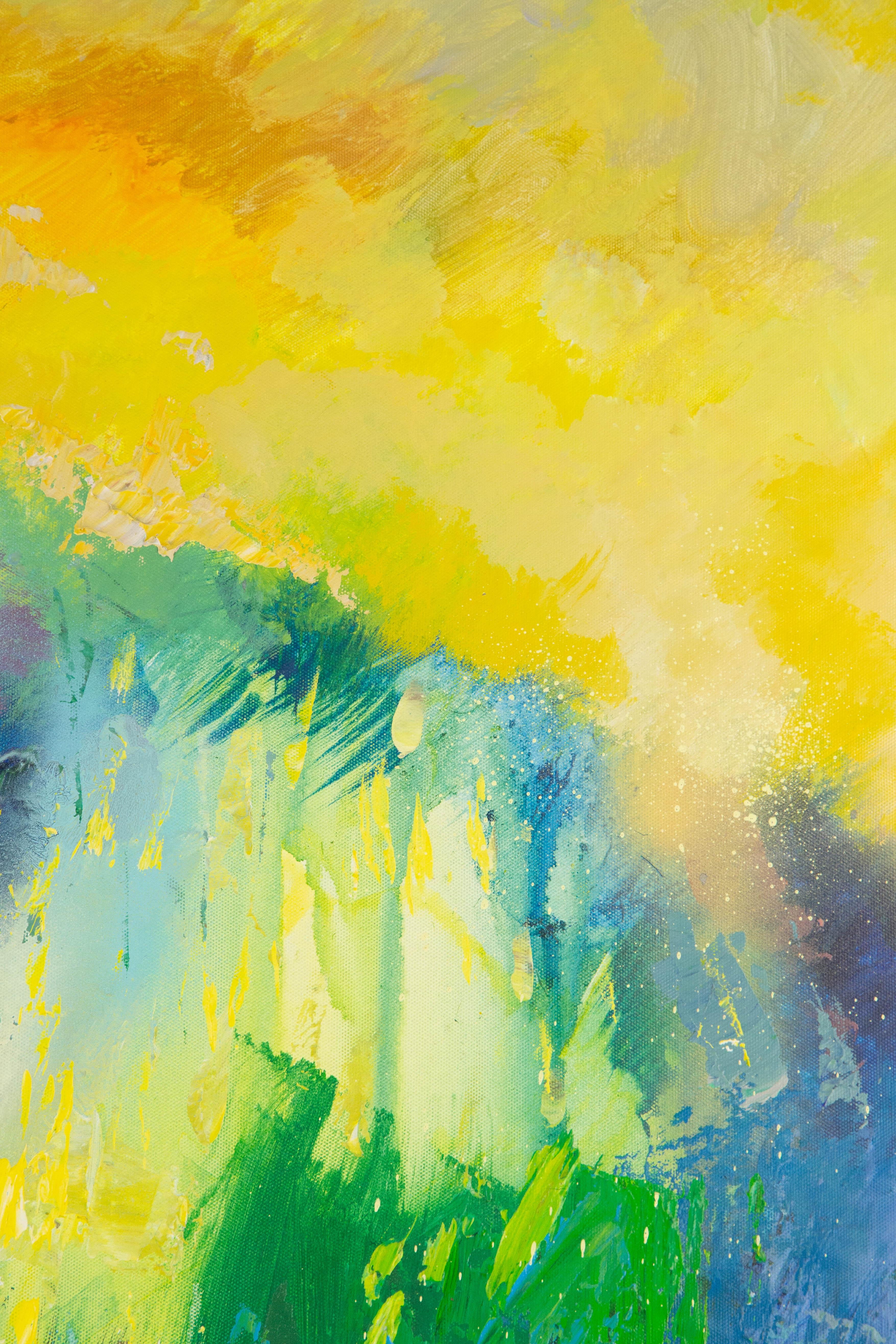 Guohua Meng Abstract Original Acrylic Painting 