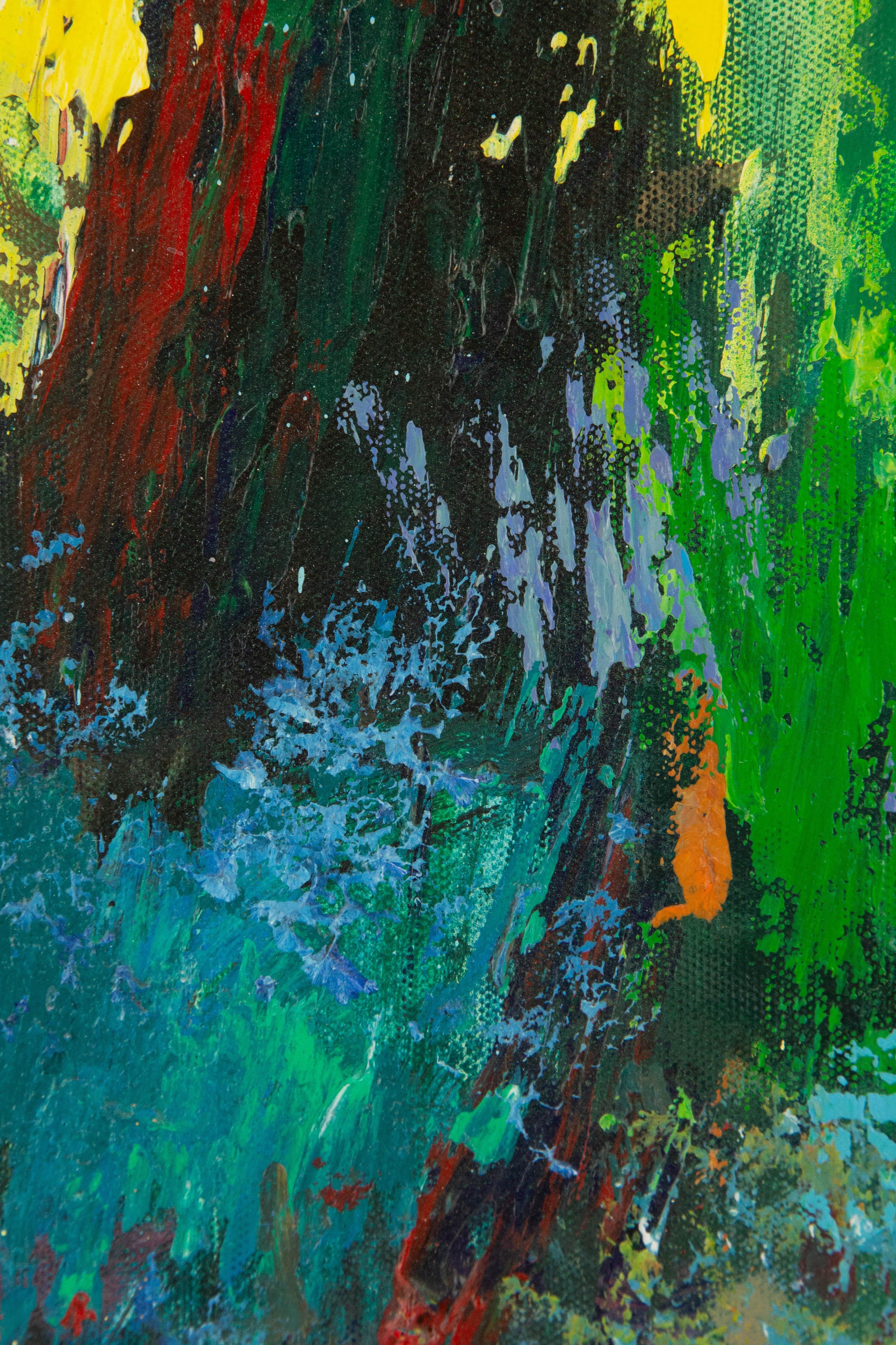 Guohua Meng Abstract Original Acrylic Painting 