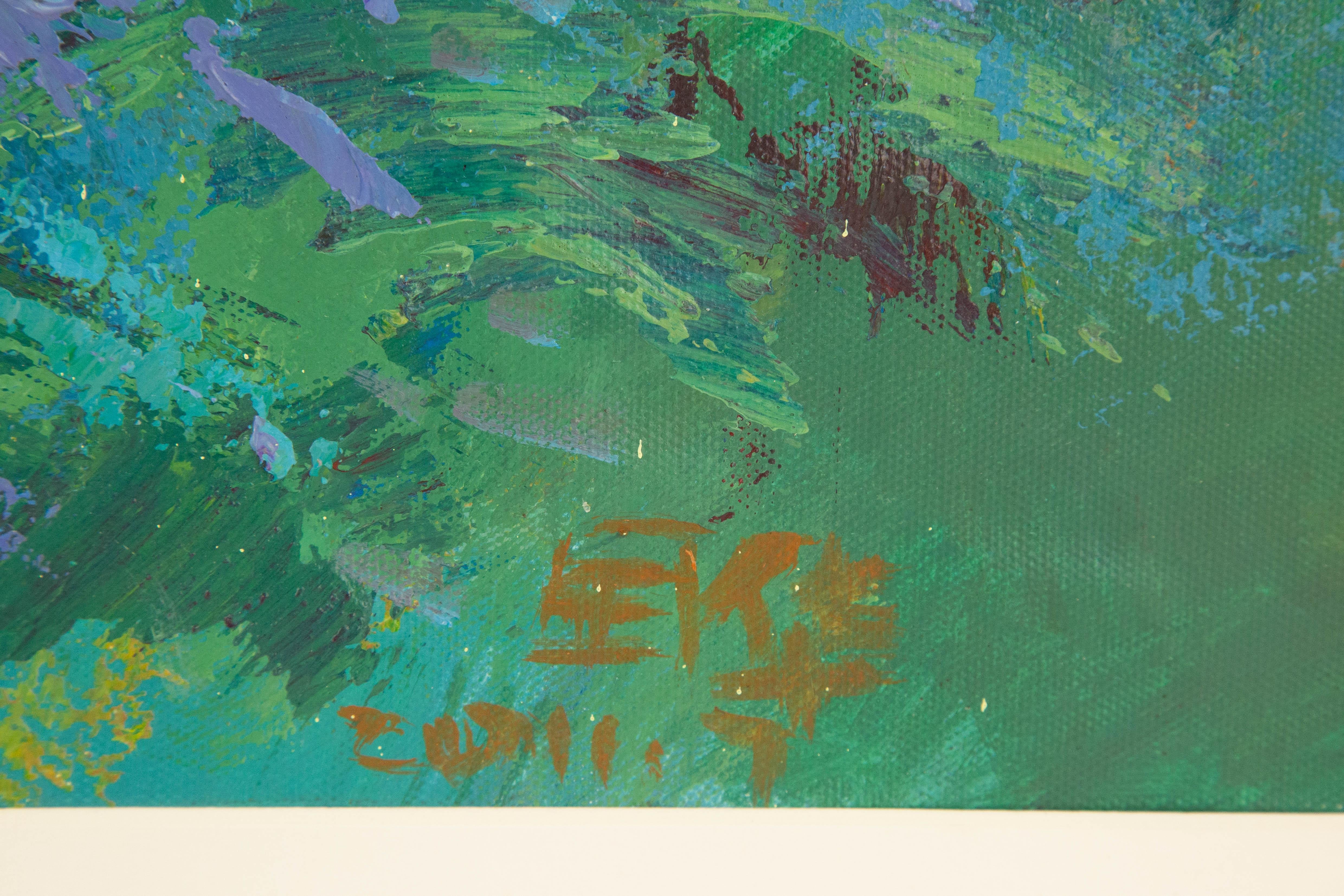 Guohua Meng Abstract Original Acrylic Painting 