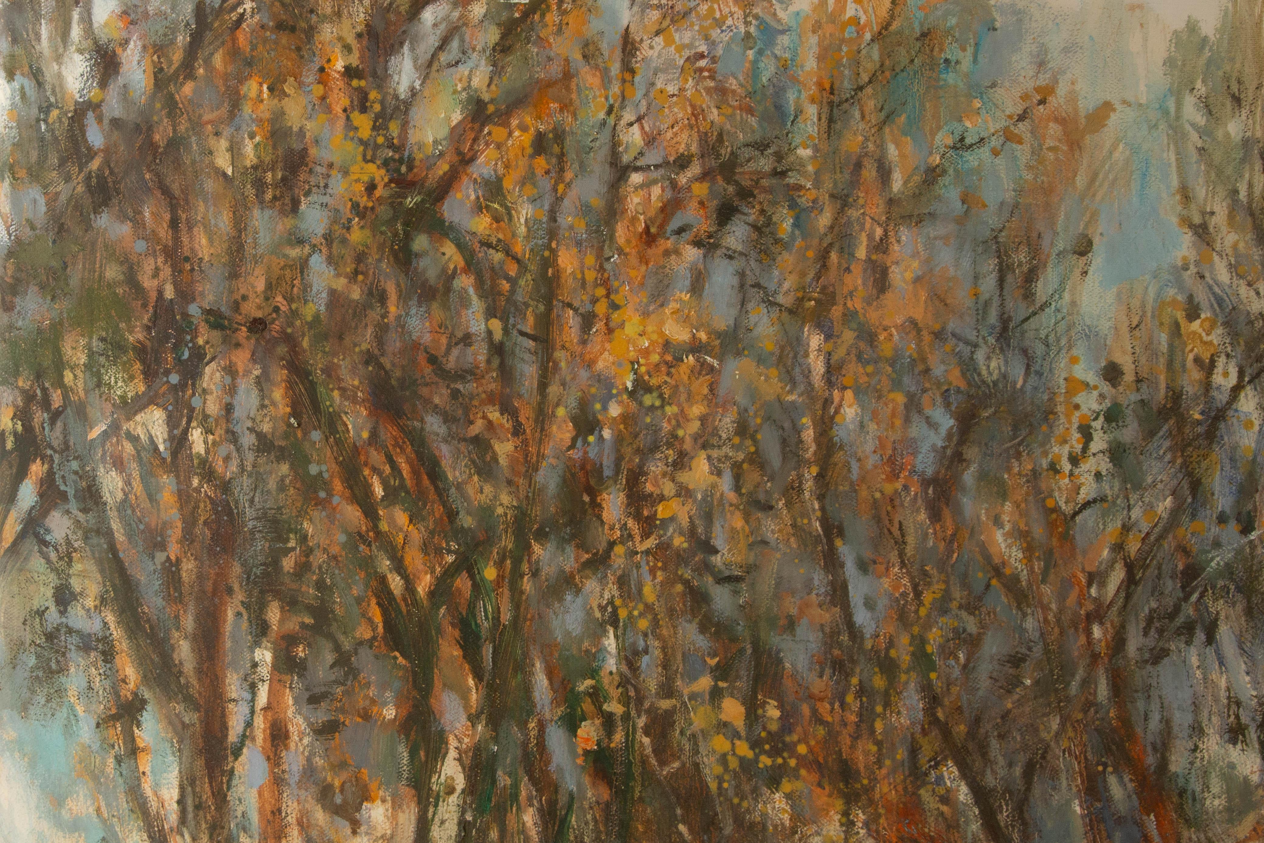 Guojun Zhang Paisaje Original Óleo Sobre Lienzo 