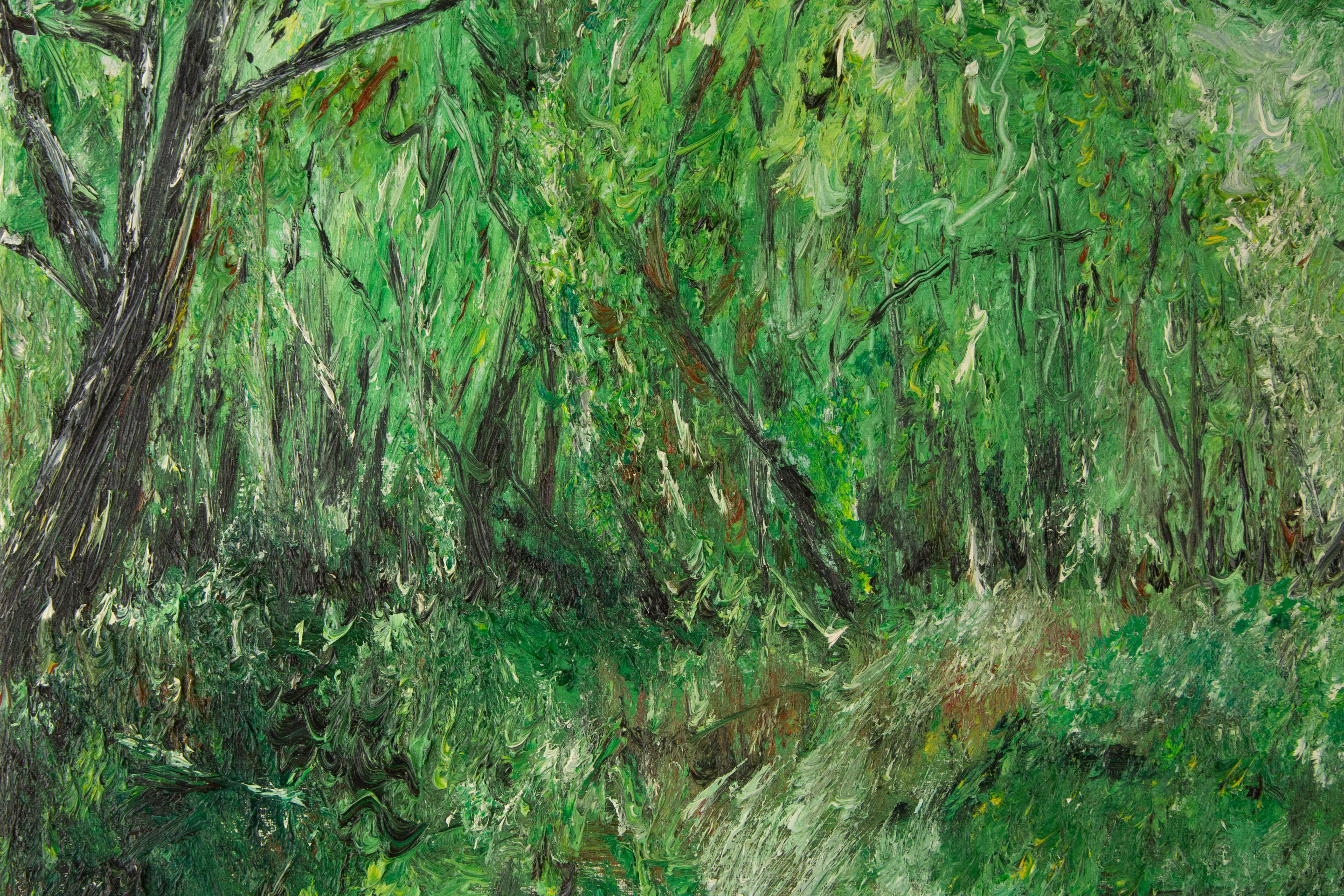  Titel: Versteckte Szenen
 Medium: Öl auf Leinwand
 Größe: 35 x 27,25 Zoll
 Rahmen: Einrahmungsmöglichkeiten vorhanden!
 Zustand: Das Gemälde scheint in gutem Zustand zu sein.
 
 Jahr: 2000 CIRCA
 Künstler: Guoqiang Nin
 Unterschrift: Unterzeichnet
