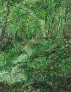 Guoqiang Nin Paesaggio Olio Originale Su Tela "Scene Nascoste"
