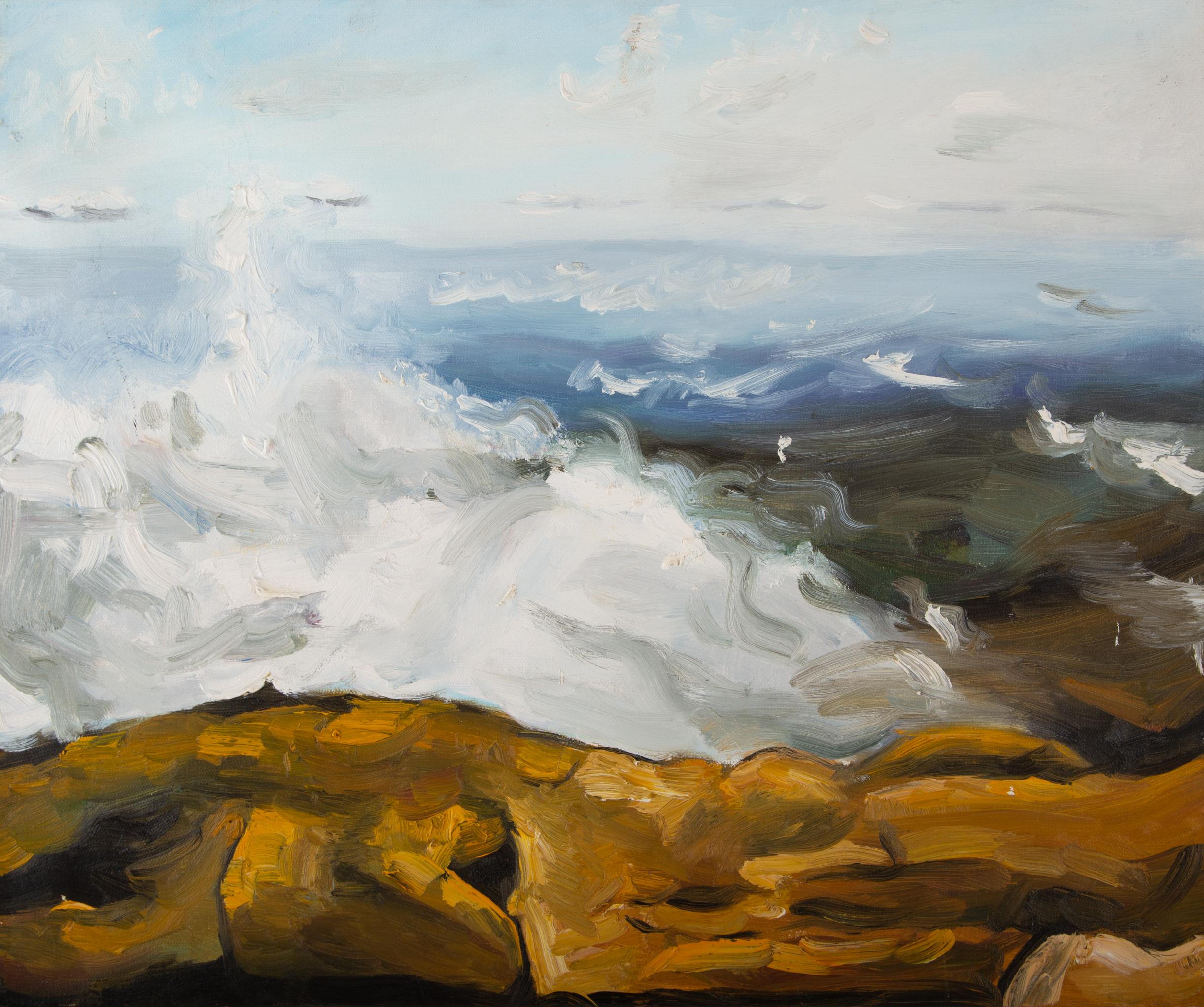GuoQiang Ning Impressionist Original Oil Painting 