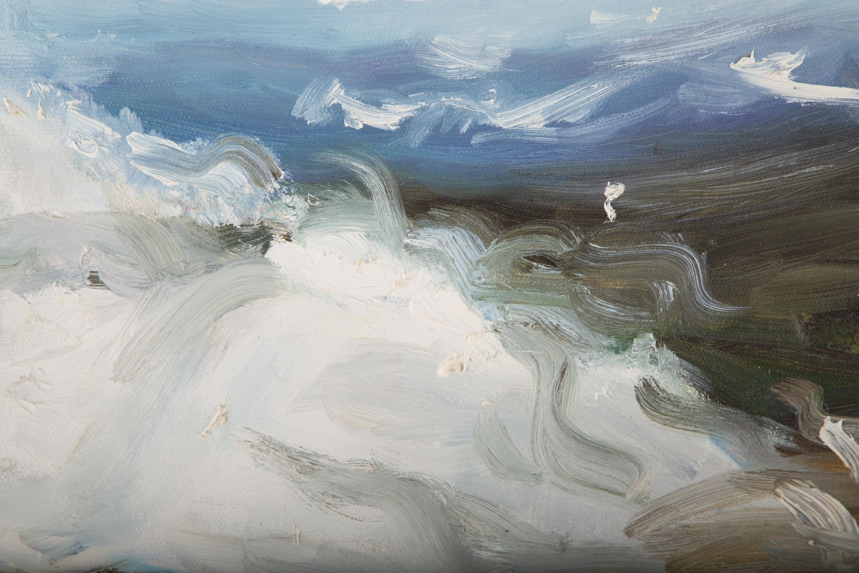 GuoQiang Ning Impressionist Original Oil Painting 