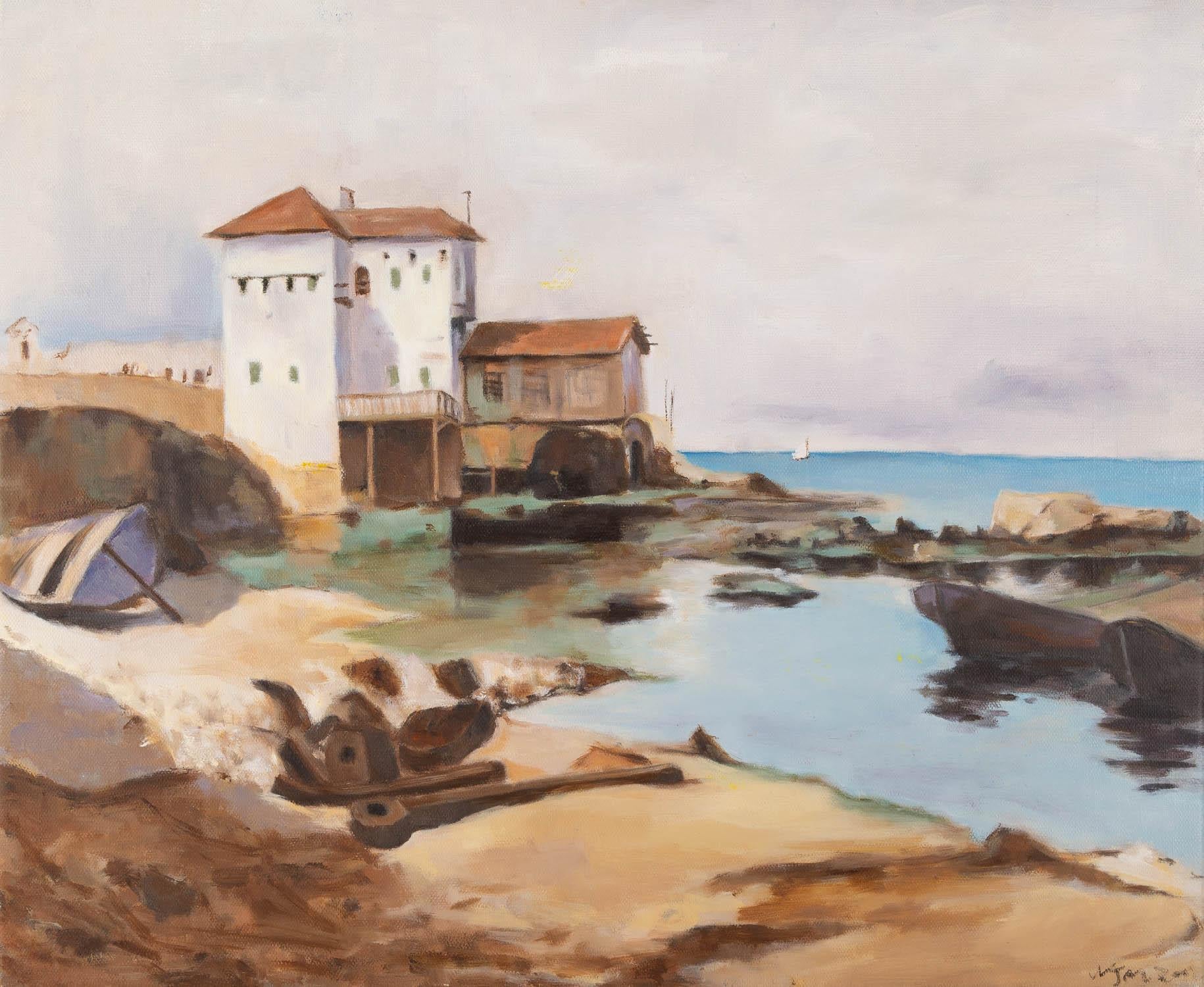 Guoqiang Ning Impressionist Original Oil Painting 