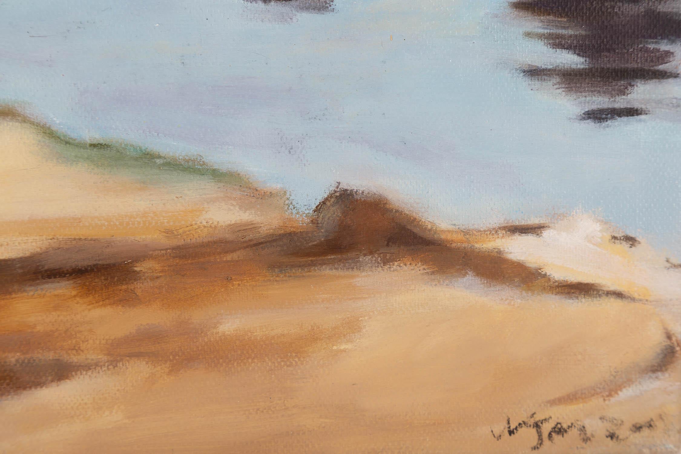 Guoqiang Ning Impressionist Original Oil Painting 