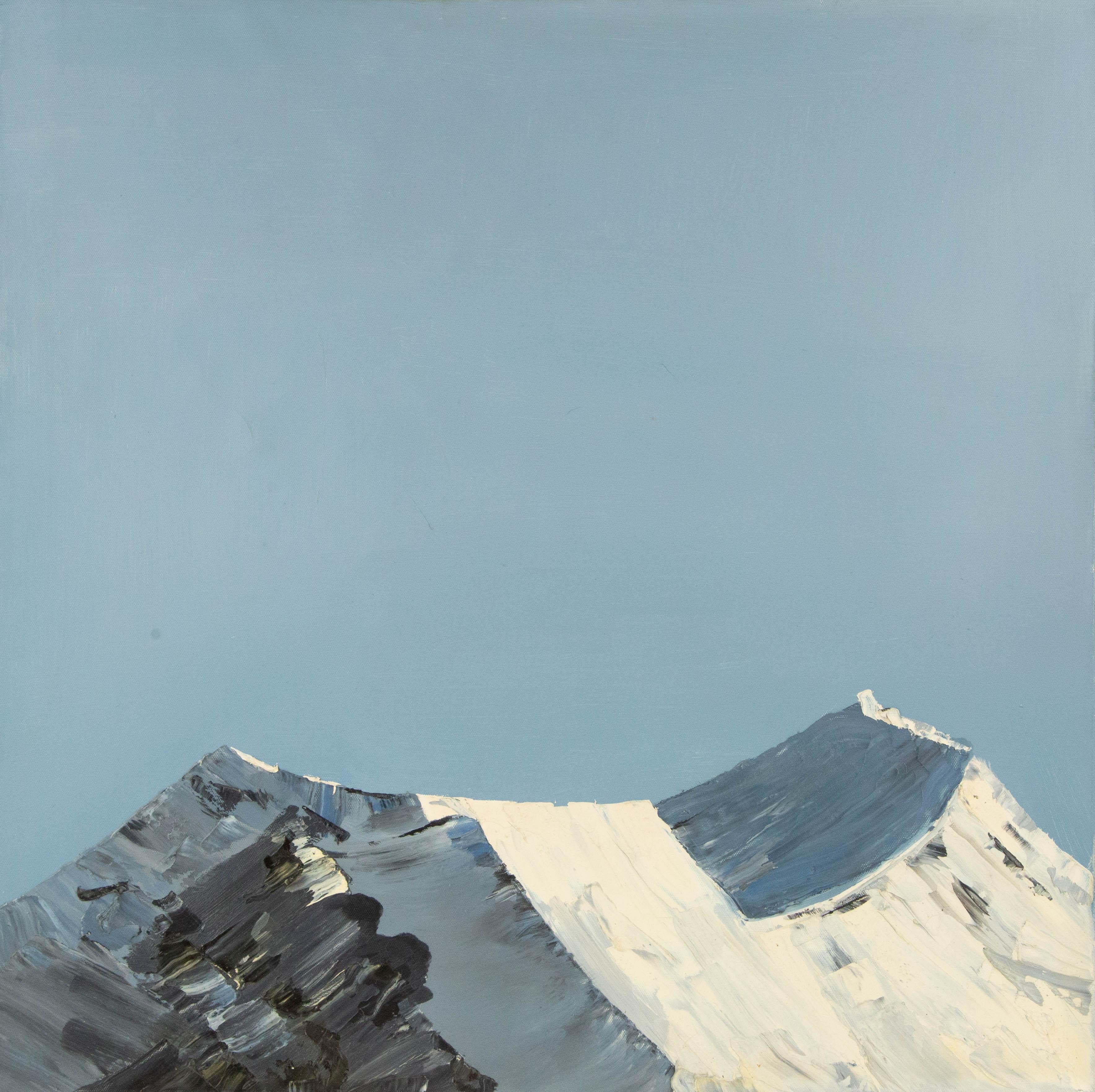  Titel: Schneeberg
 Medium: Öl auf Leinwand
 Größe: 23,5 x 23,5 Zoll
 Rahmen: Einrahmungsmöglichkeiten vorhanden!
 Zustand: Das Gemälde scheint in ausgezeichnetem Zustand zu sein.
 Hinweis: Dieses Gemälde ist nicht aufgespannt.
 Jahr: 2000 CIRCA
